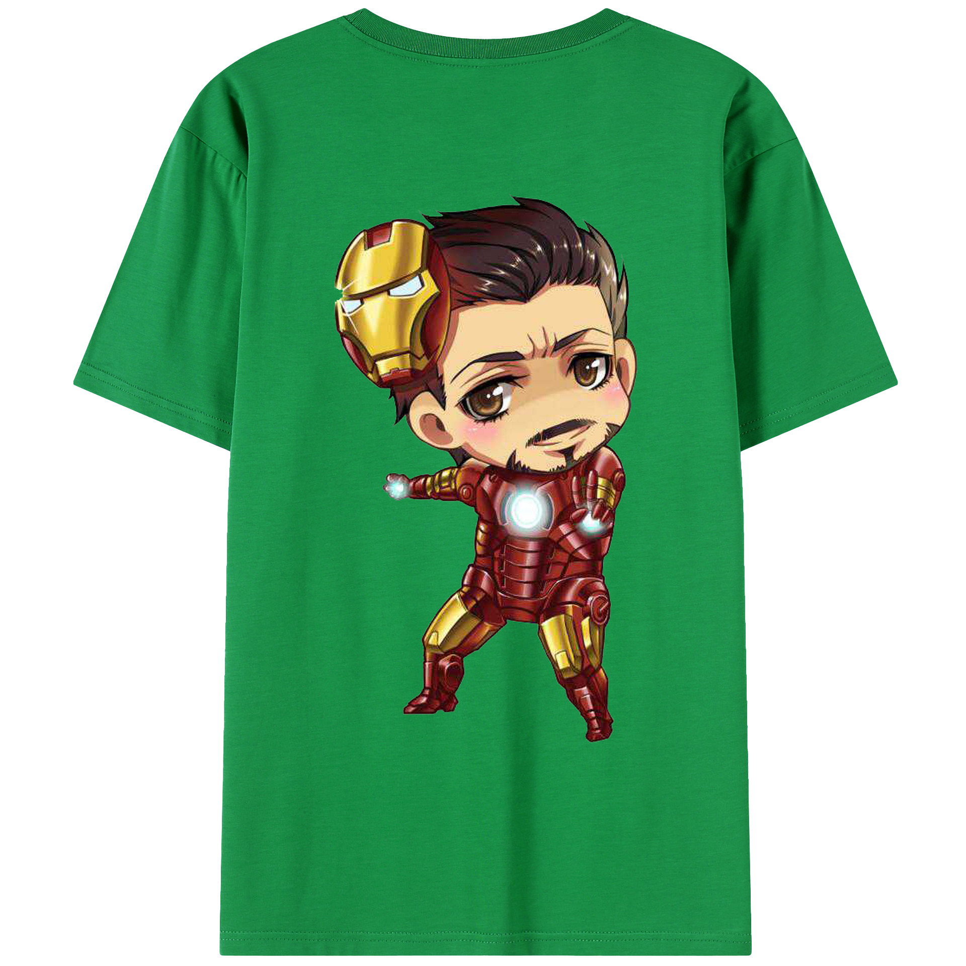 （画像用） アベンジャーズ The Avengers 綿100％ メンズ半袖Tシャツ（バックプリント） 通気性