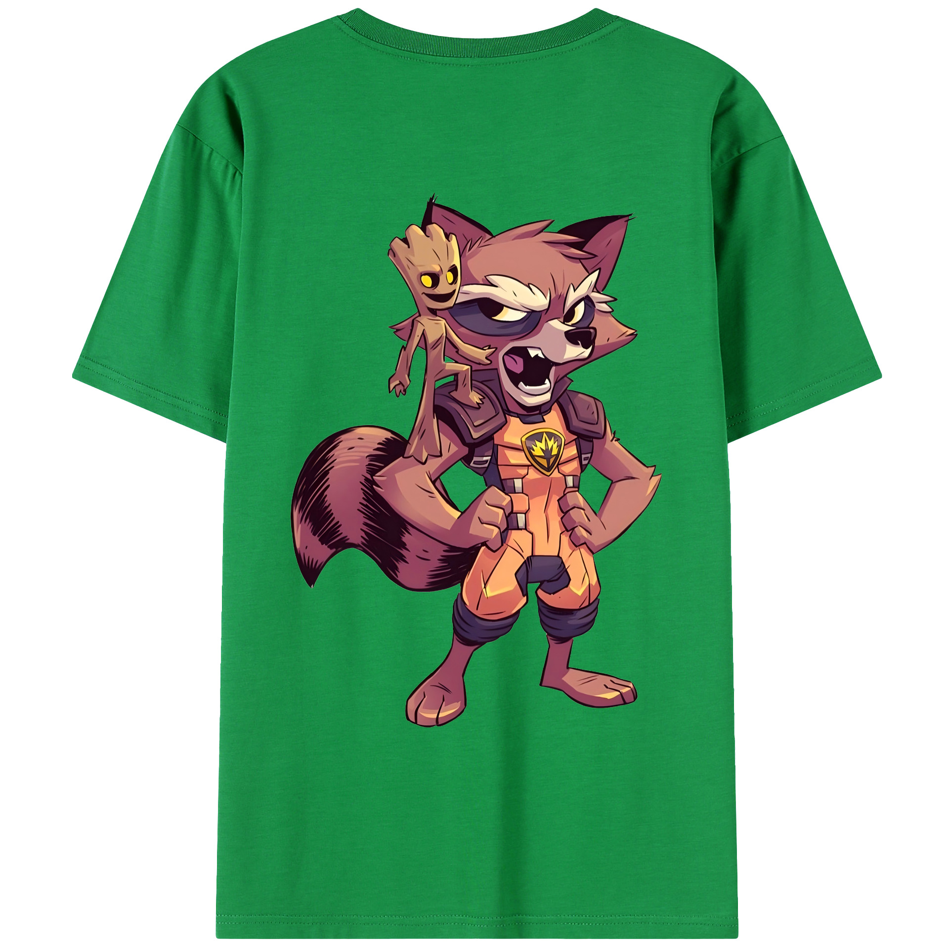 （画像用） アベンジャーズ The Avengers 綿100％ メンズ半袖Tシャツ（バックプリント） 通気性