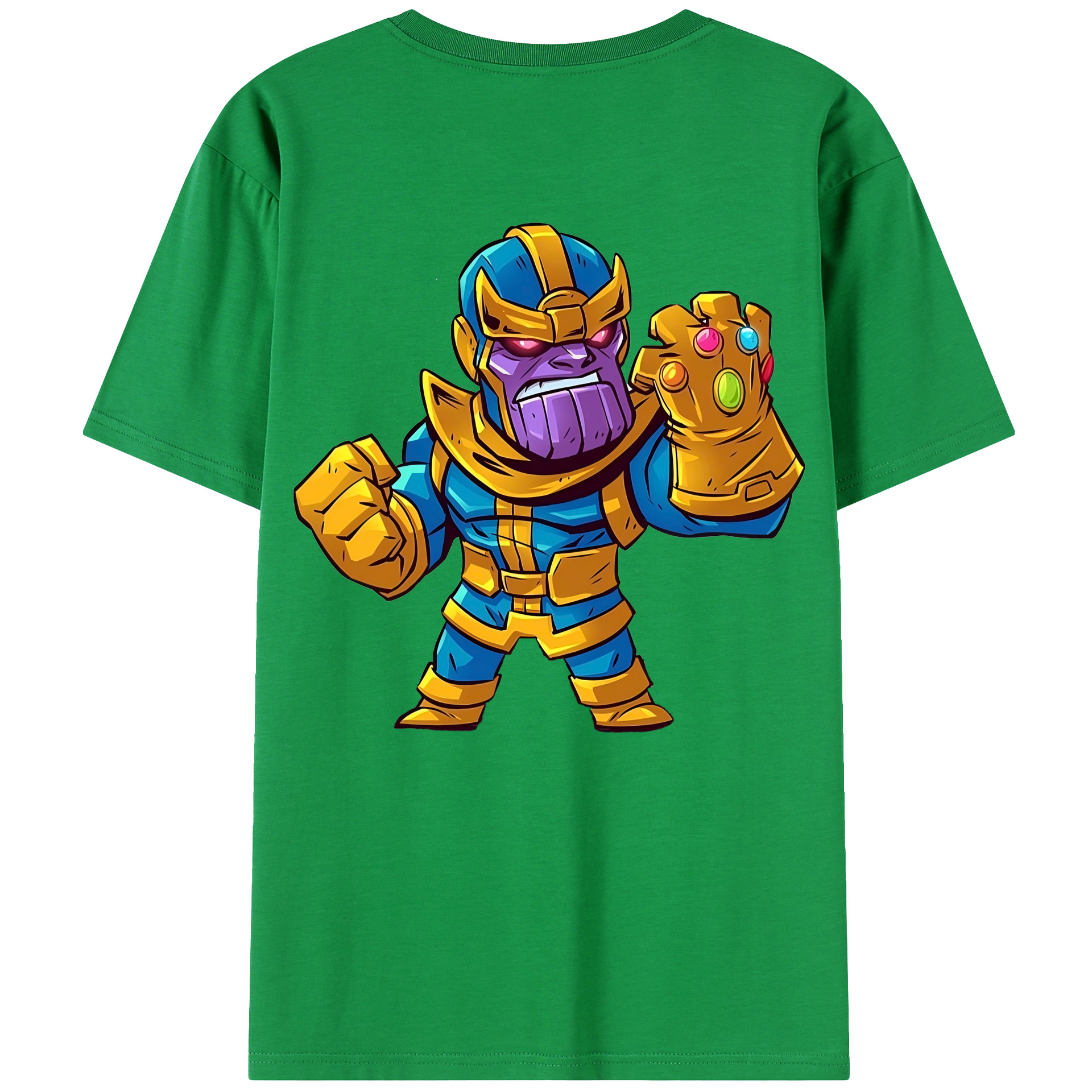 （画像用） アベンジャーズ The Avengers 綿100％ メンズ半袖Tシャツ（バックプリント） 通気性