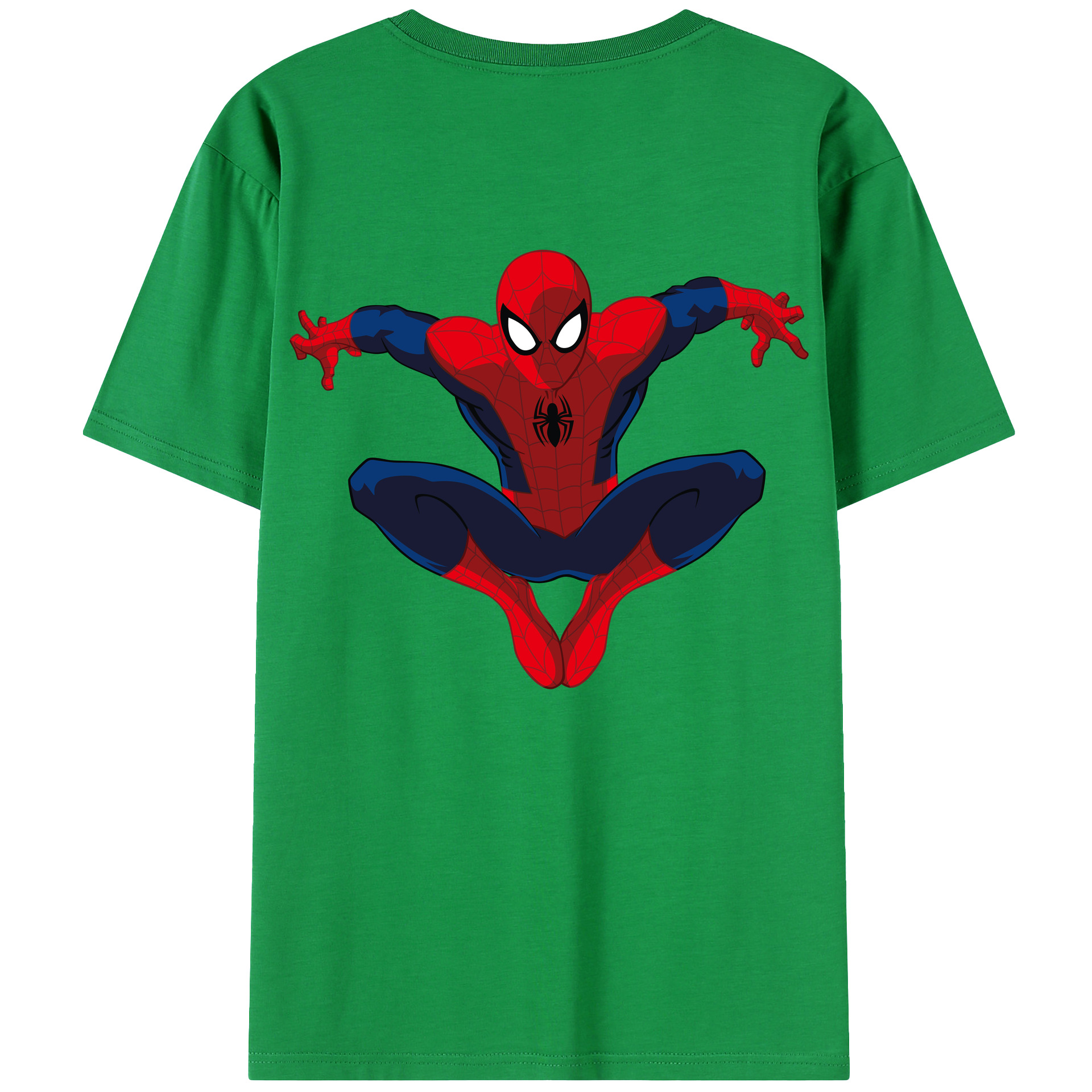 （画像用） アベンジャーズ The Avengers 綿100％ メンズ半袖Tシャツ（バックプリント） 通気性