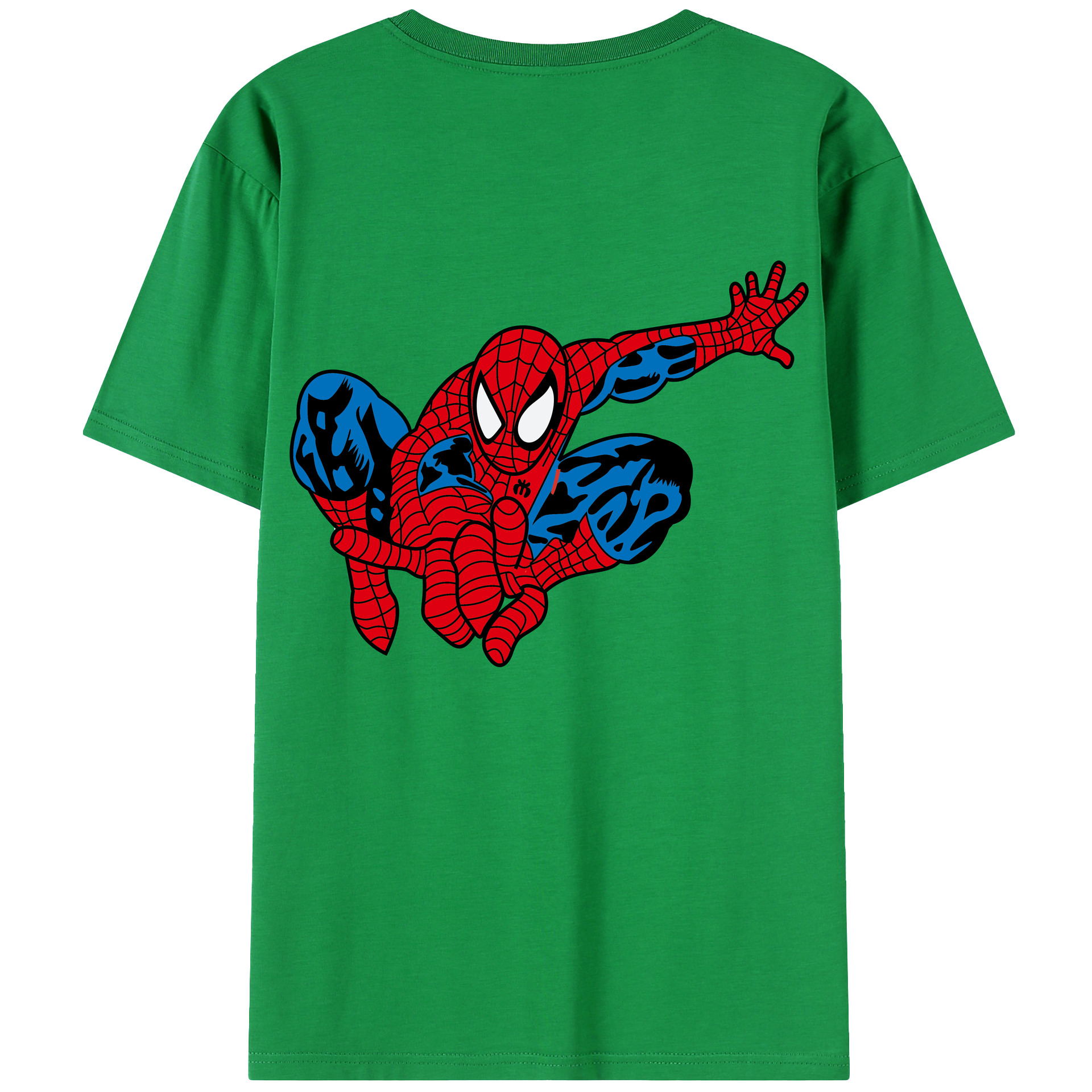 （画像用） アベンジャーズ The Avengers 綿100％ メンズ半袖Tシャツ（バックプリント） 通気性