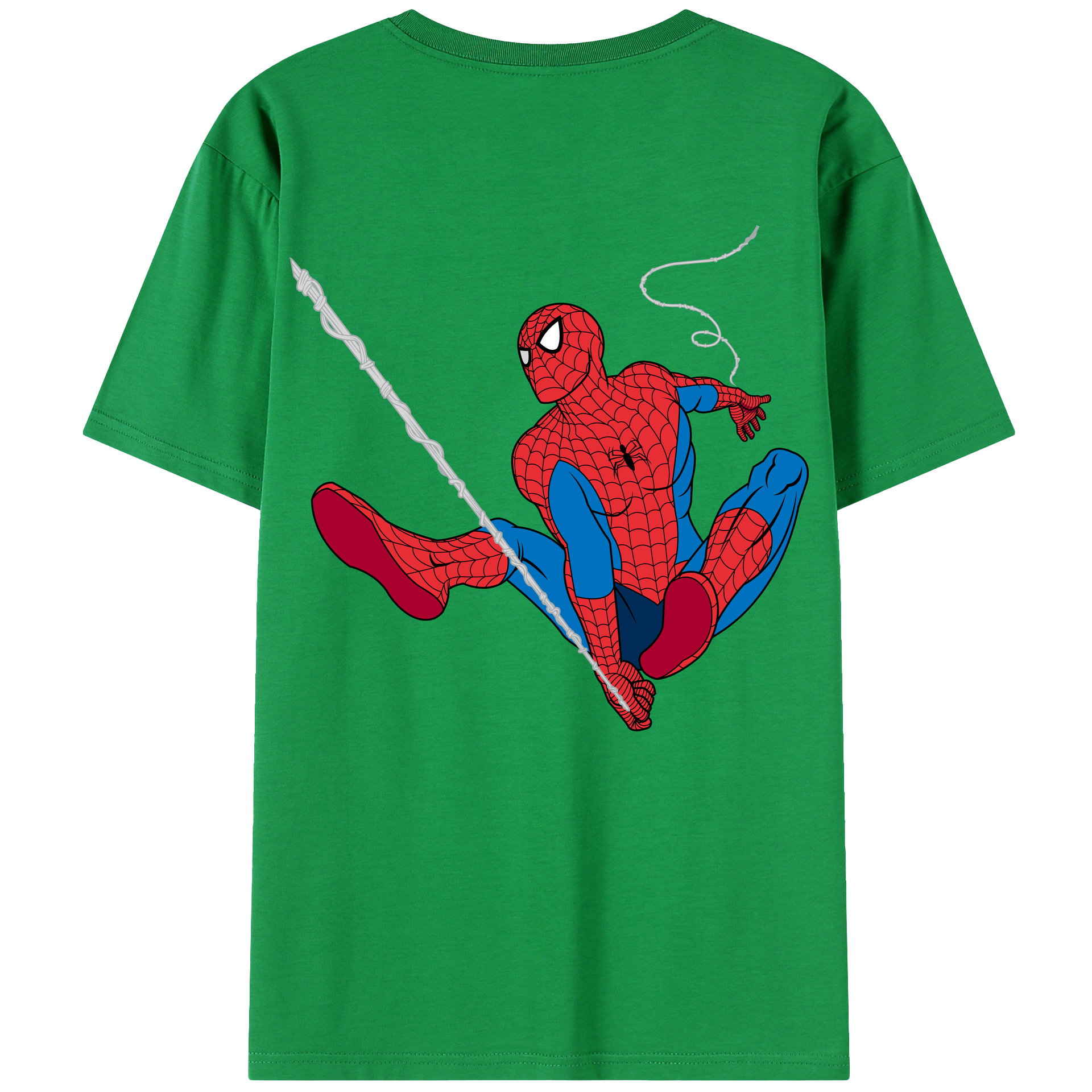 （画像用） アベンジャーズ The Avengers 綿100％ メンズ半袖Tシャツ（バックプリント） 通気性