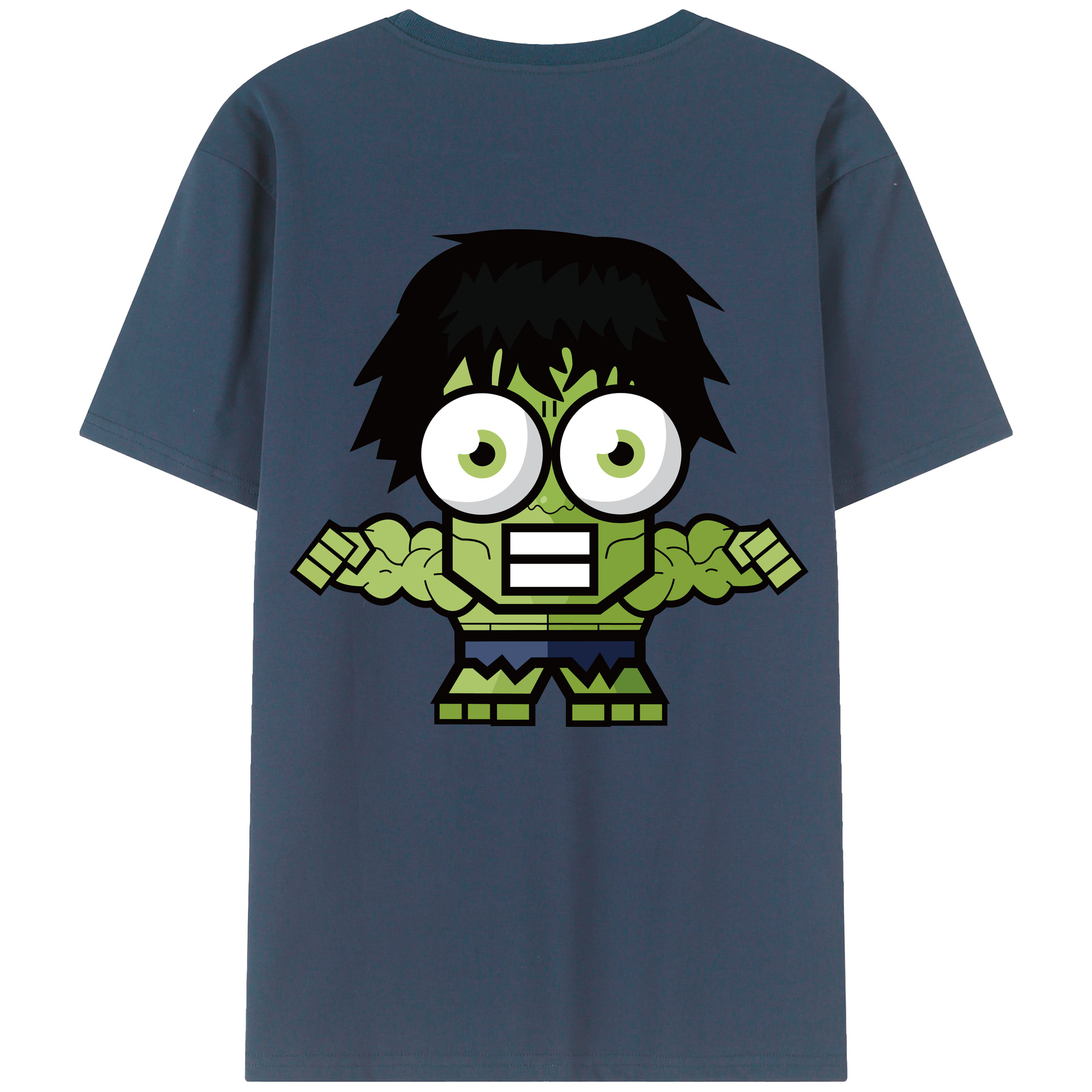 （画像用） アベンジャーズ The Avengers 綿100％ メンズ半袖Tシャツ（バックプリント） 通気性