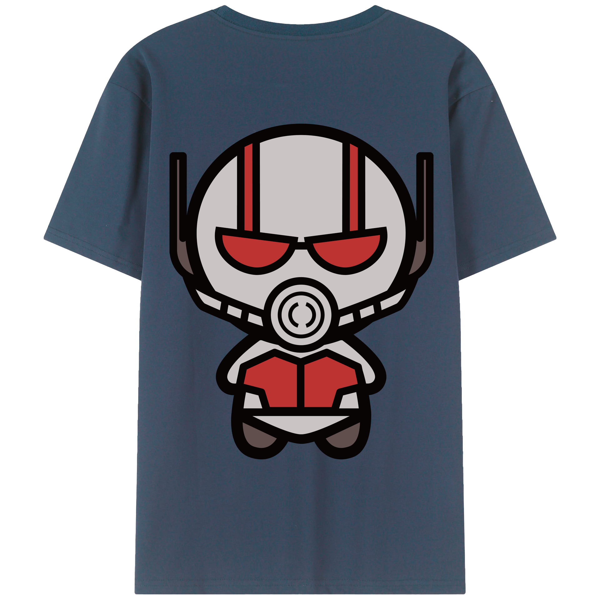 （画像用） アベンジャーズ The Avengers 綿100％ メンズ半袖Tシャツ（バックプリント） 通気性
