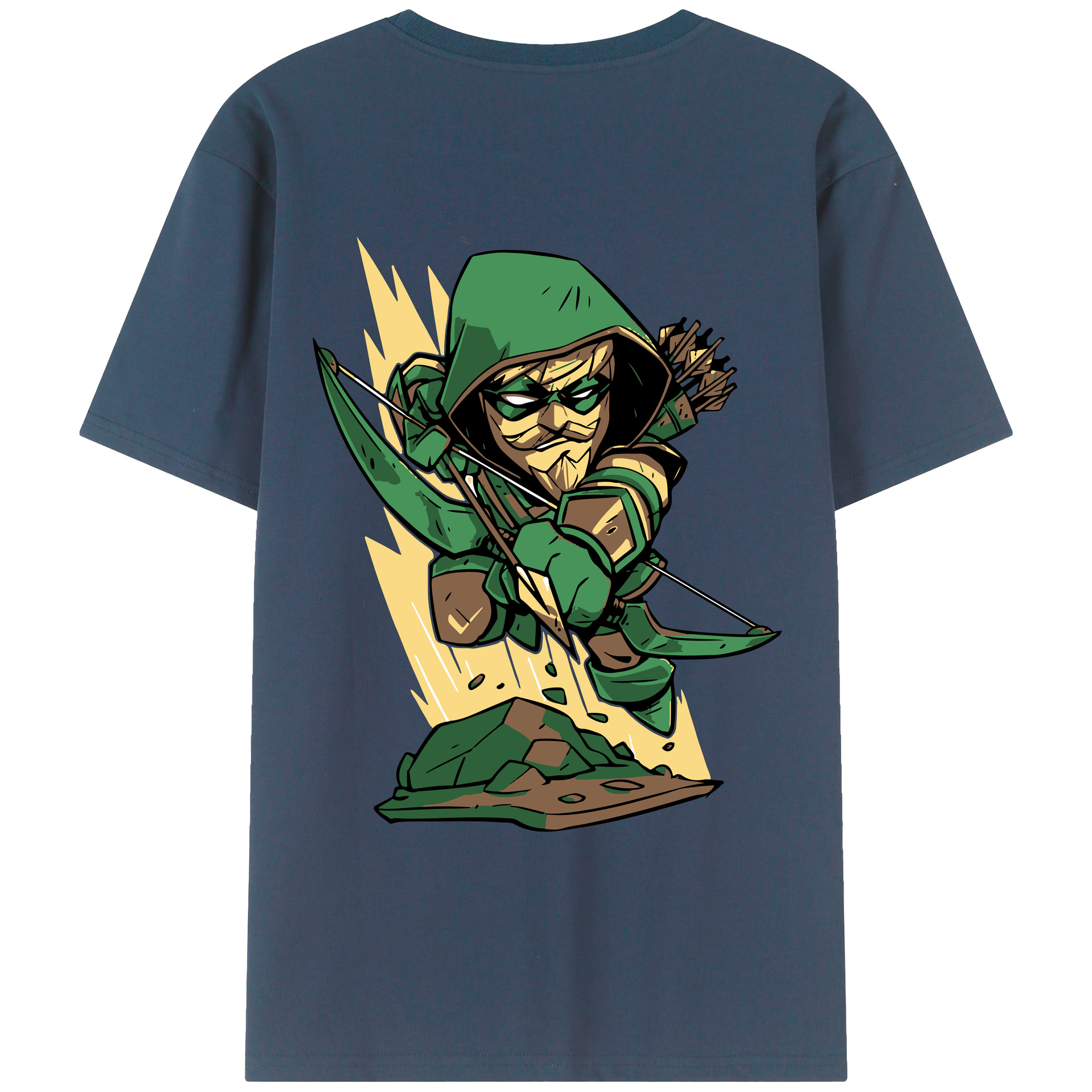 （画像用） アベンジャーズ The Avengers 綿100％ メンズ半袖Tシャツ（バックプリント） 通気性