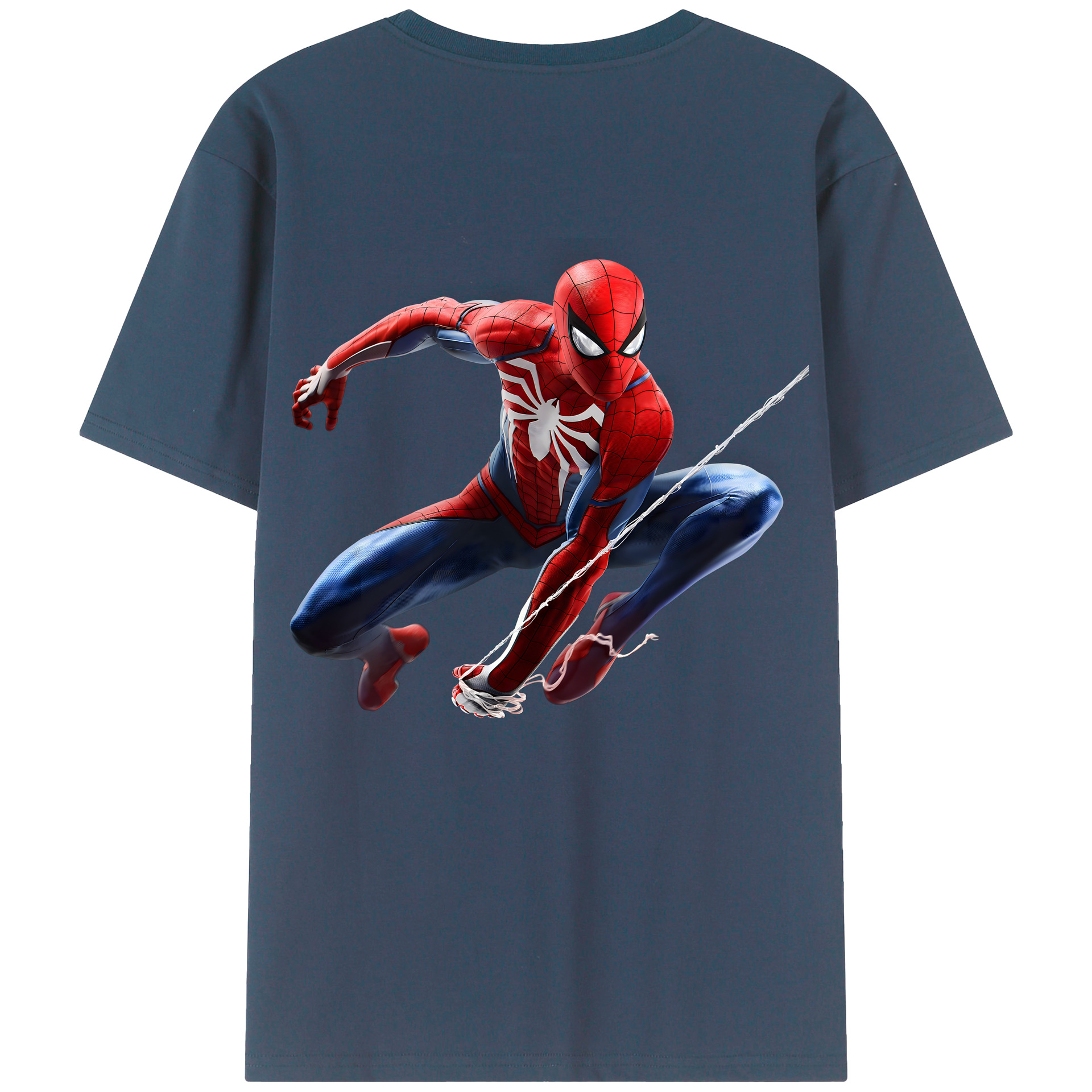 （画像用） アベンジャーズ The Avengers 綿100％ メンズ半袖Tシャツ（バックプリント） 通気性