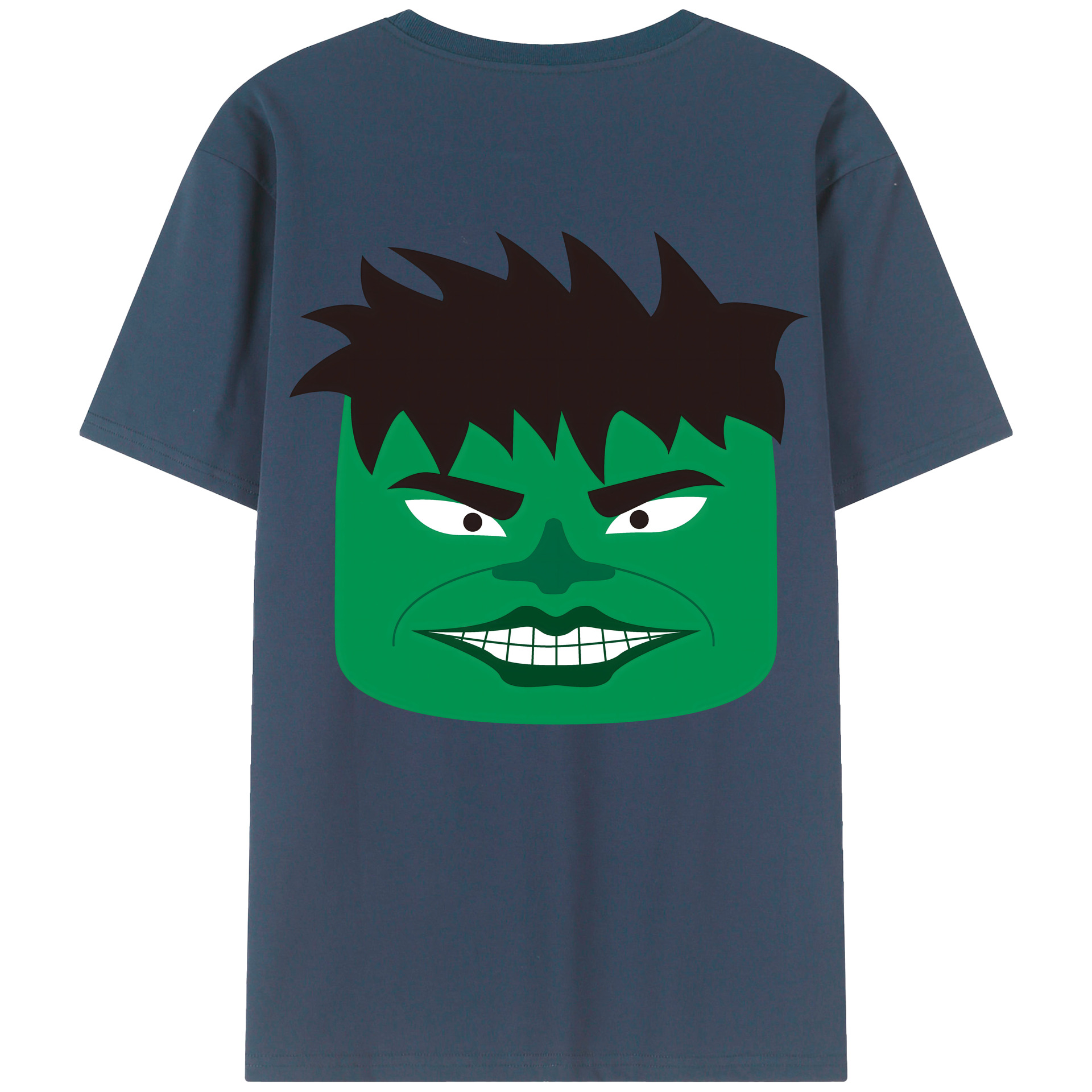 （画像用） アベンジャーズ The Avengers 綿100％ メンズ半袖Tシャツ（バックプリント） 通気性