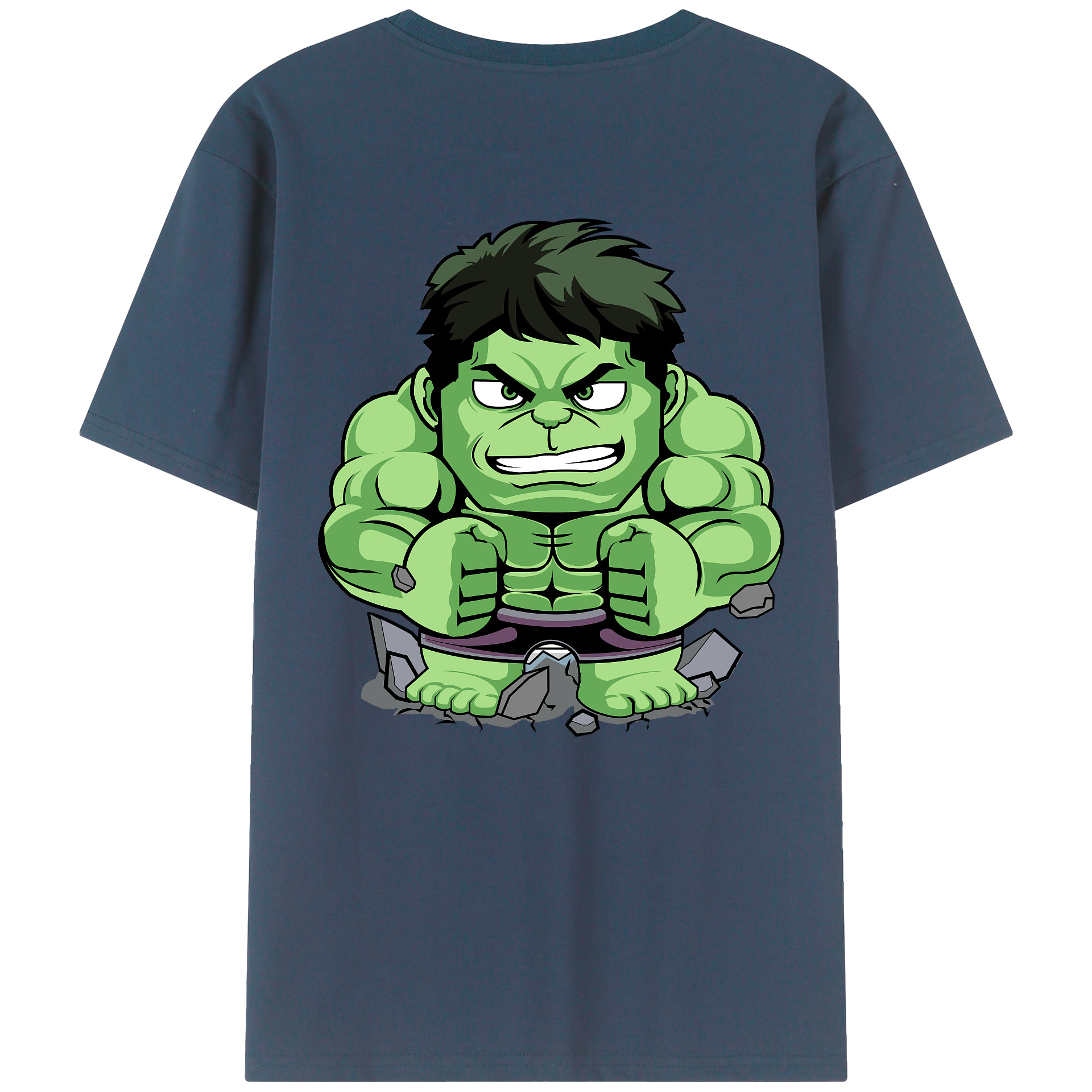 （画像用） アベンジャーズ The Avengers 綿100％ メンズ半袖Tシャツ（バックプリント） 通気性