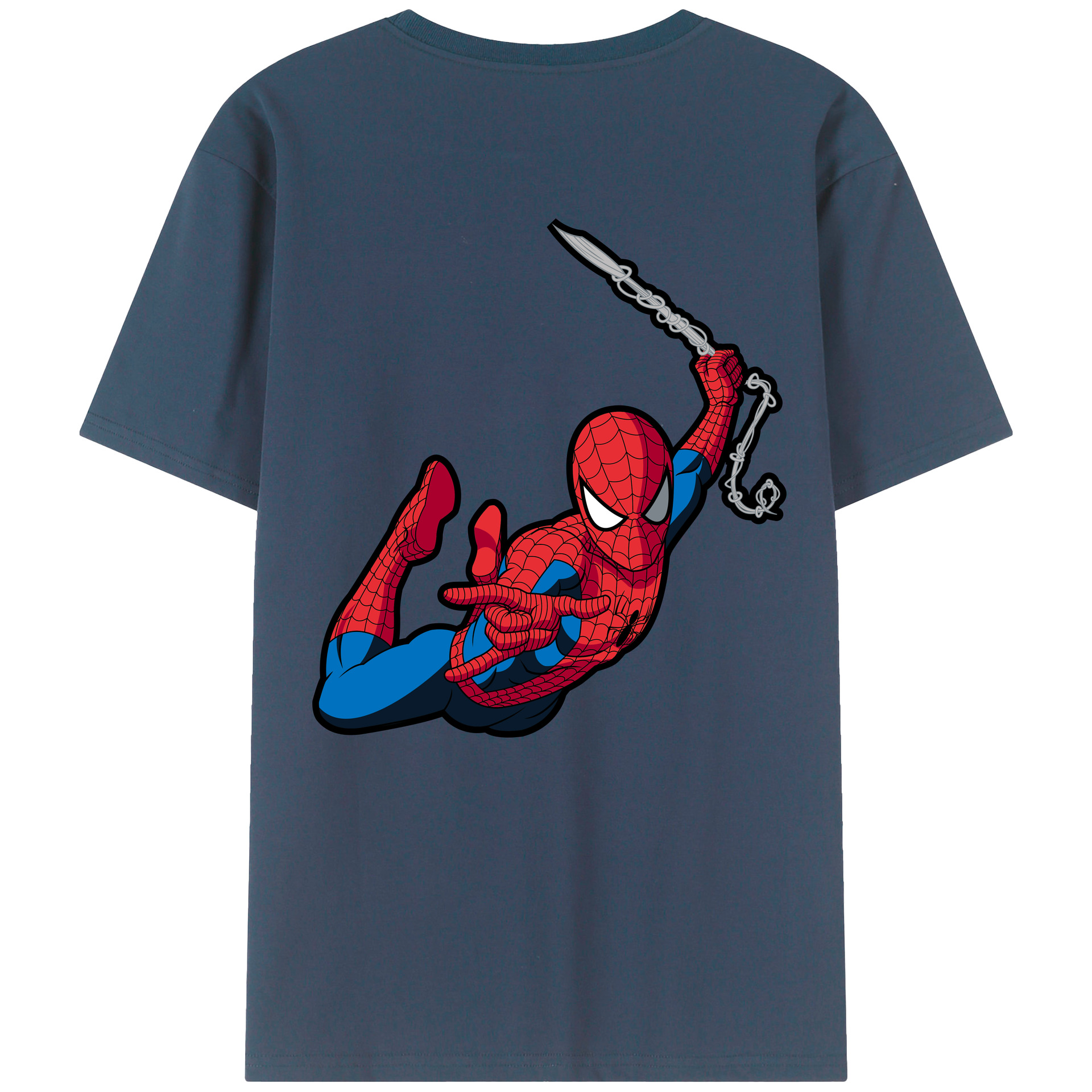 （画像用） アベンジャーズ The Avengers 綿100％ メンズ半袖Tシャツ（バックプリント） 通気性