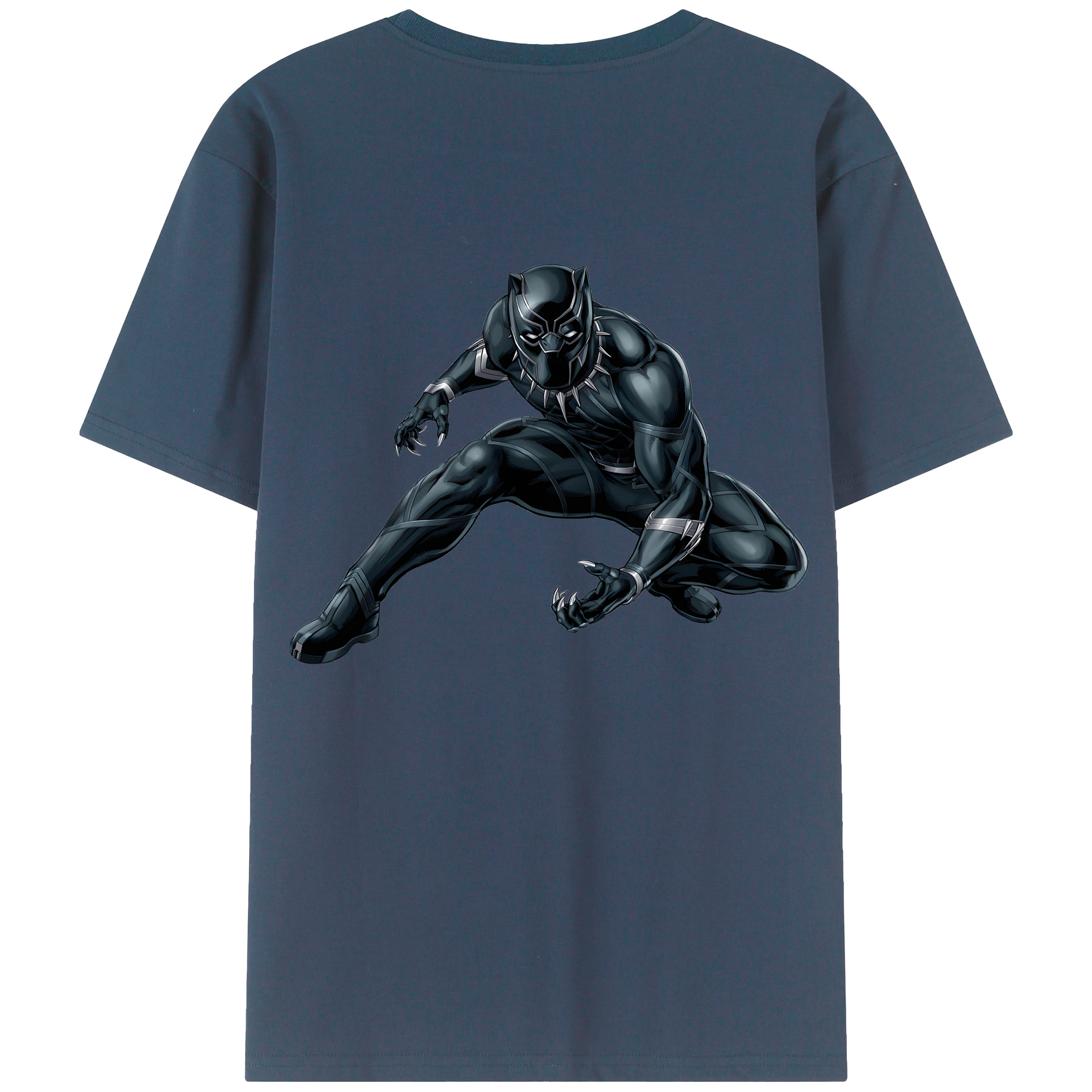 （画像用） アベンジャーズ The Avengers 綿100％ メンズ半袖Tシャツ（バックプリント） 通気性