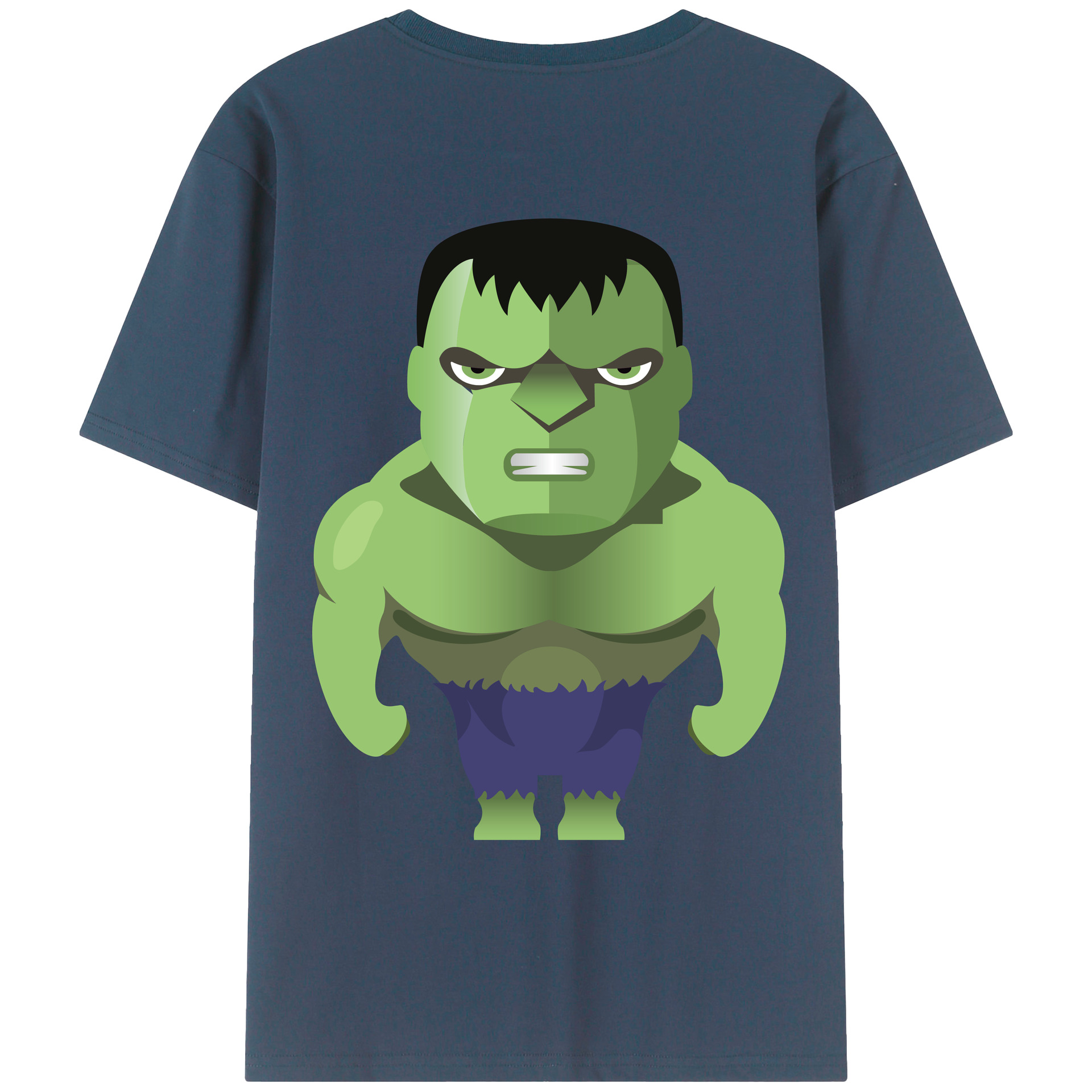 （画像用） アベンジャーズ The Avengers 綿100％ メンズ半袖Tシャツ（バックプリント） 通気性