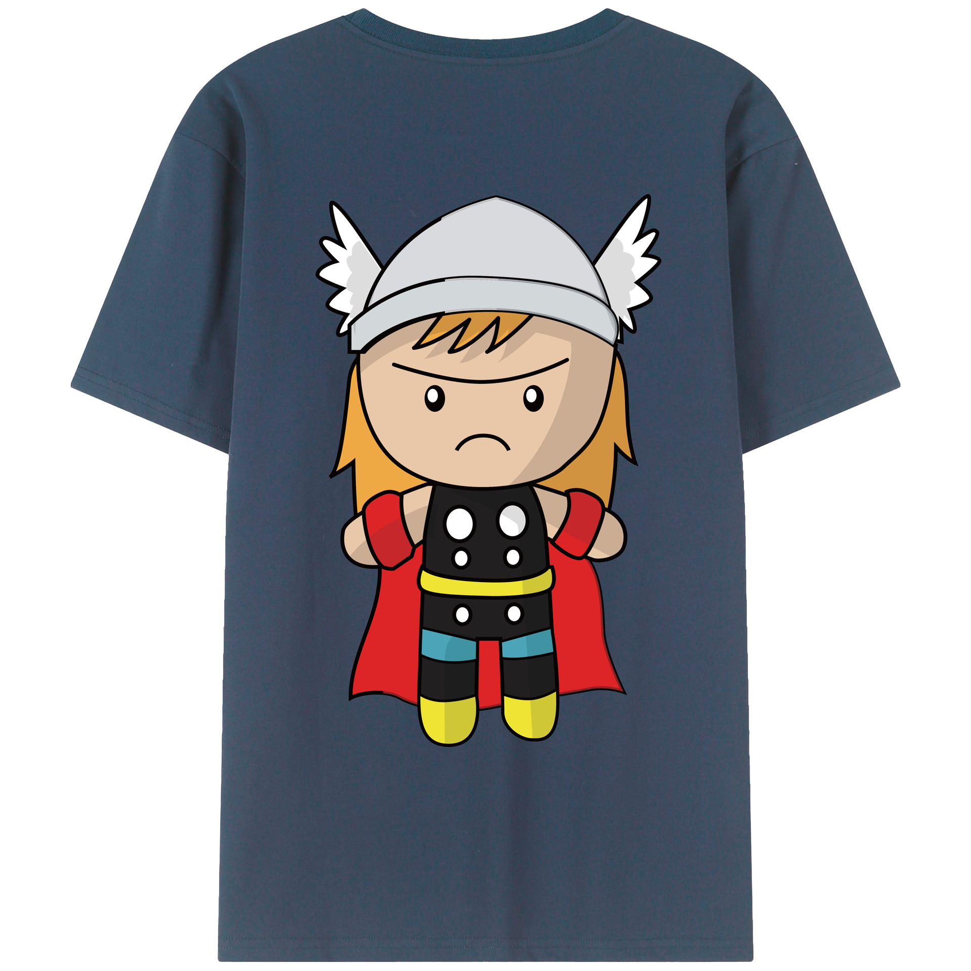 （画像用） アベンジャーズ The Avengers 綿100％ メンズ半袖Tシャツ（バックプリント） 通気性