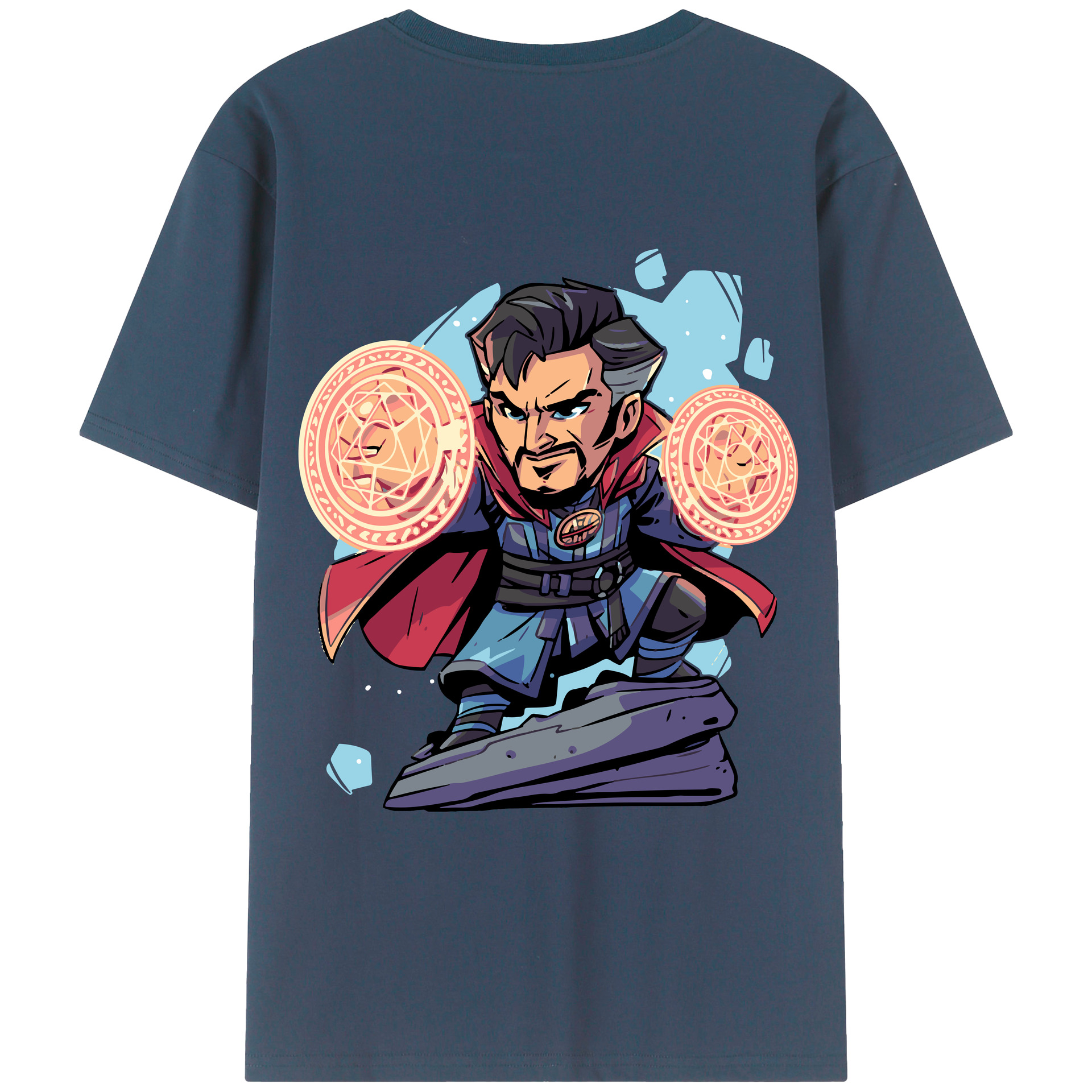 （画像用） アベンジャーズ The Avengers 綿100％ メンズ半袖Tシャツ（バックプリント） 通気性