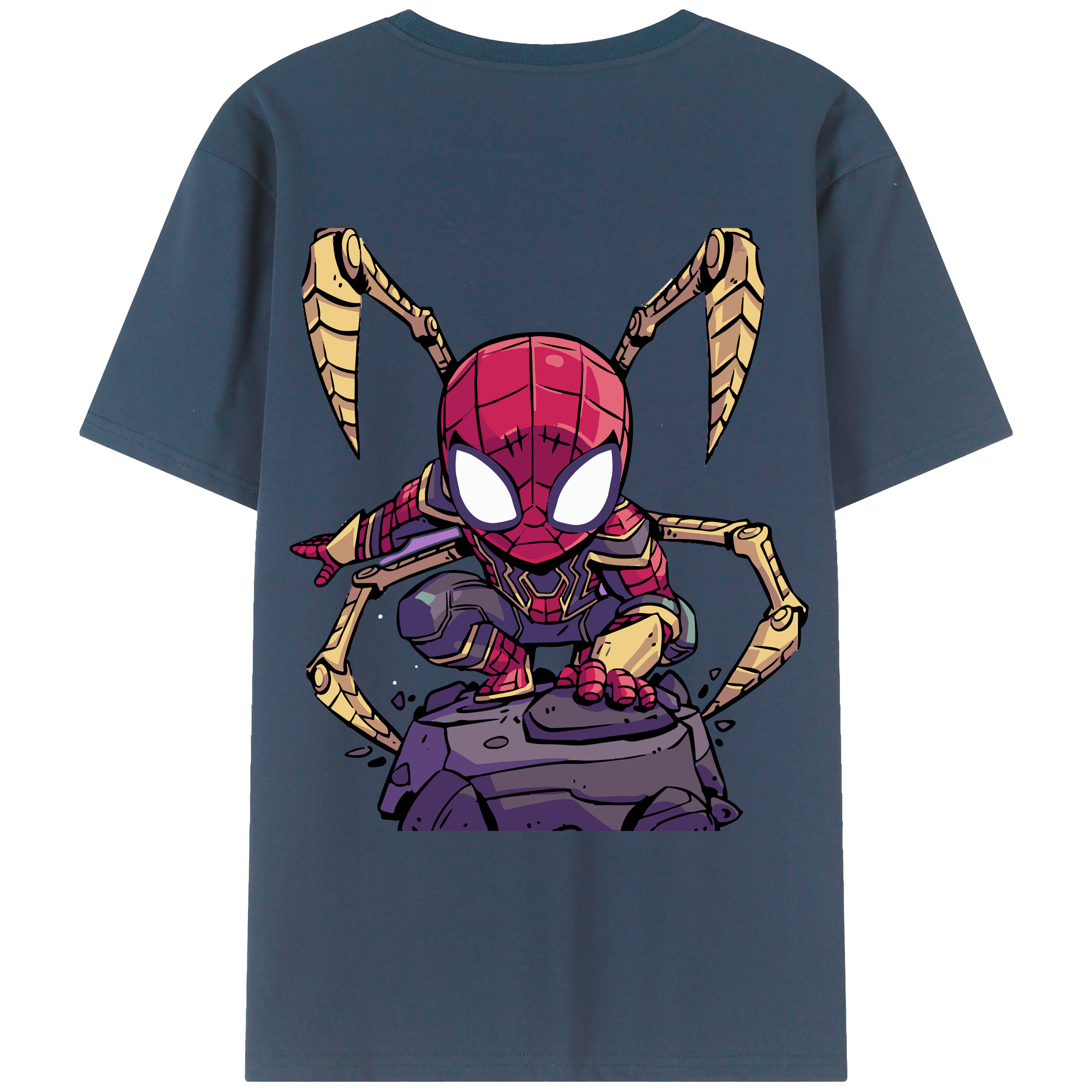 （画像用） アベンジャーズ The Avengers 綿100％ メンズ半袖Tシャツ（バックプリント） 通気性