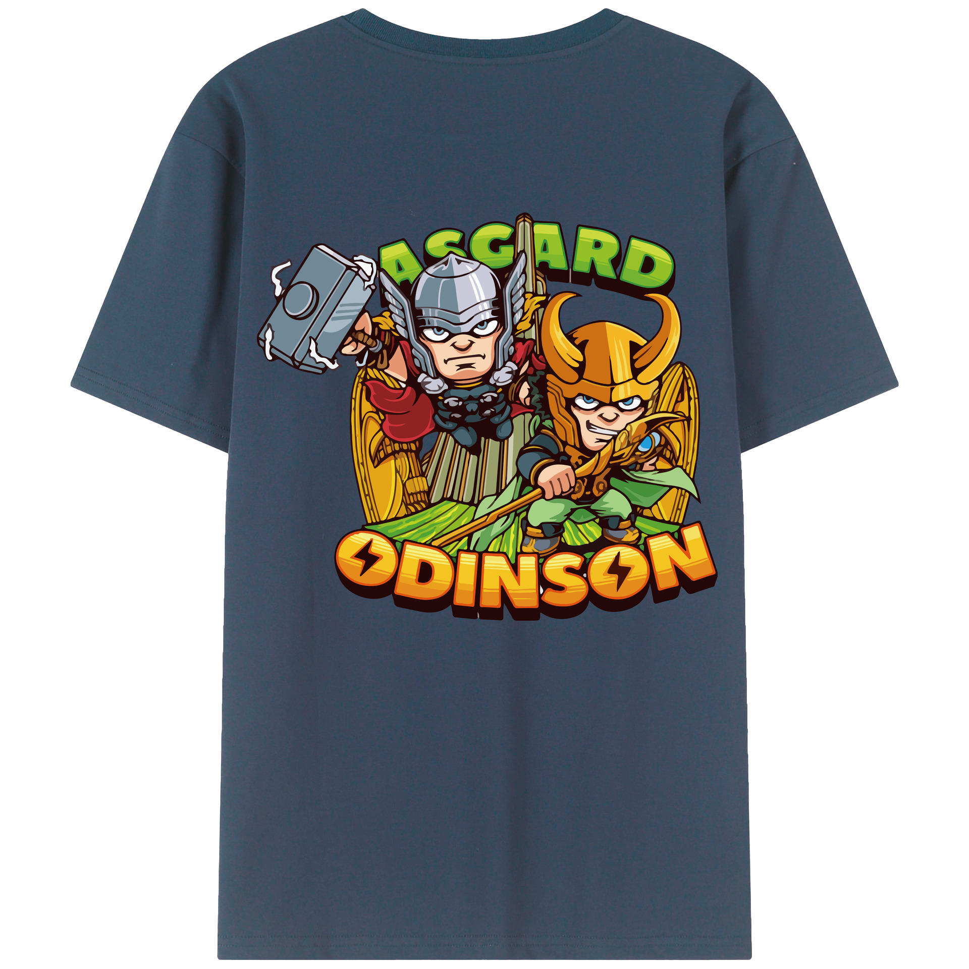 （画像用） アベンジャーズ The Avengers 綿100％ メンズ半袖Tシャツ（バックプリント） 通気性