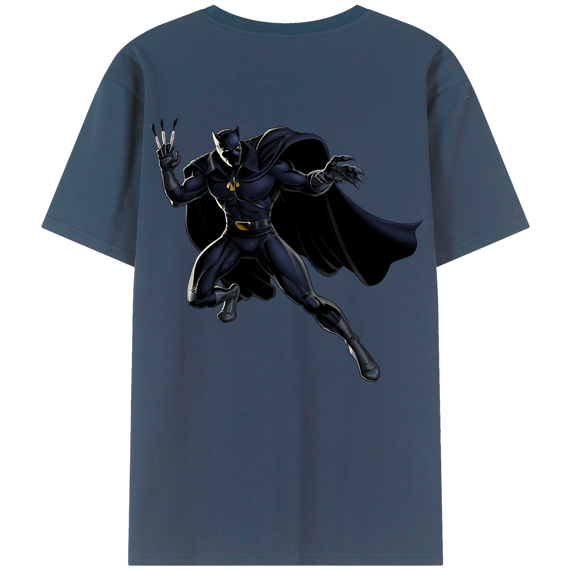 （画像用） アベンジャーズ The Avengers 綿100％ メンズ半袖Tシャツ（バックプリント） 通気性