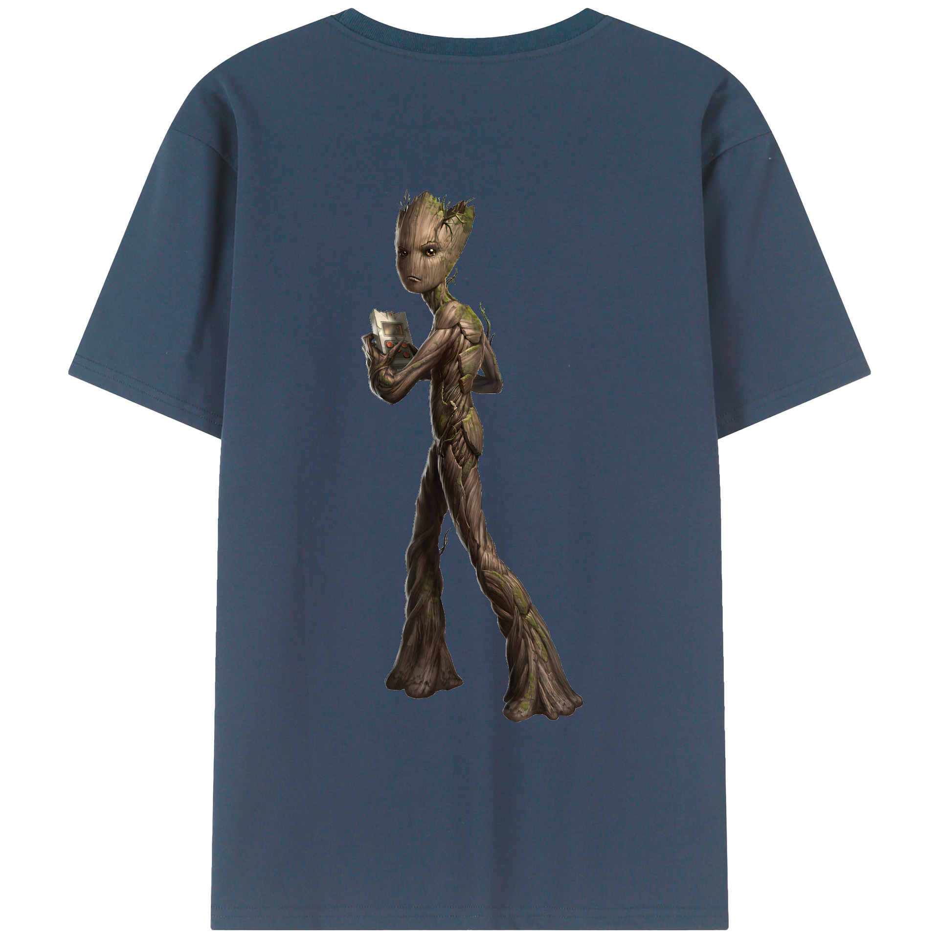 （画像用） アベンジャーズ The Avengers 綿100％ メンズ半袖Tシャツ（バックプリント） 通気性