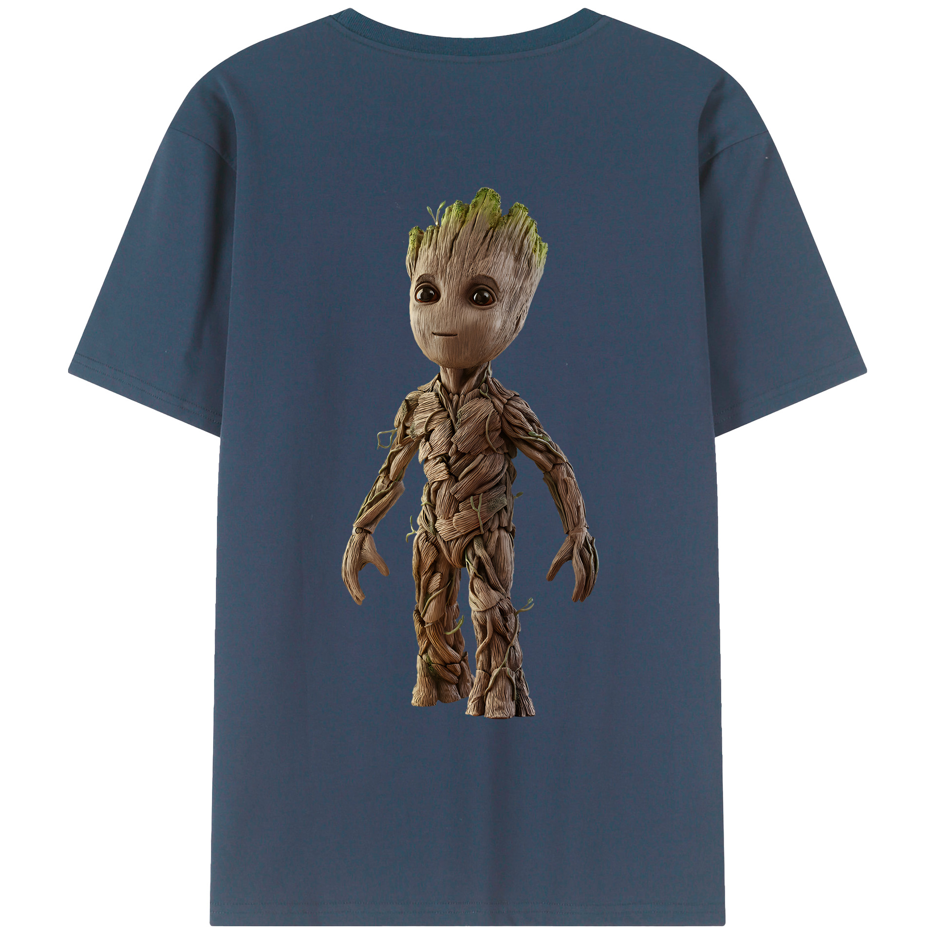 （画像用） アベンジャーズ The Avengers 綿100％ メンズ半袖Tシャツ（バックプリント） 通気性