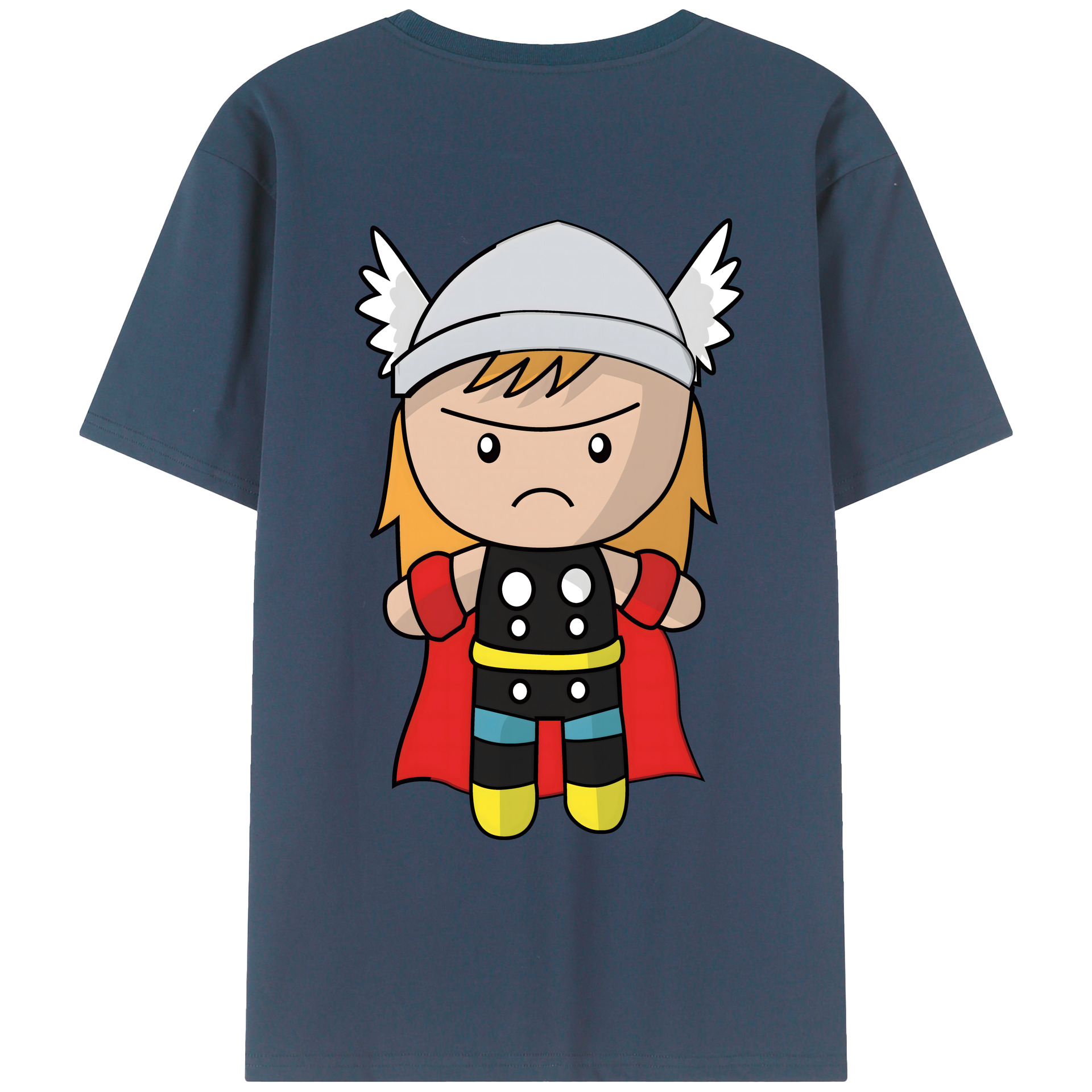 （画像用） アベンジャーズ The Avengers 綿100％ メンズ半袖Tシャツ（バックプリント） 通気性
