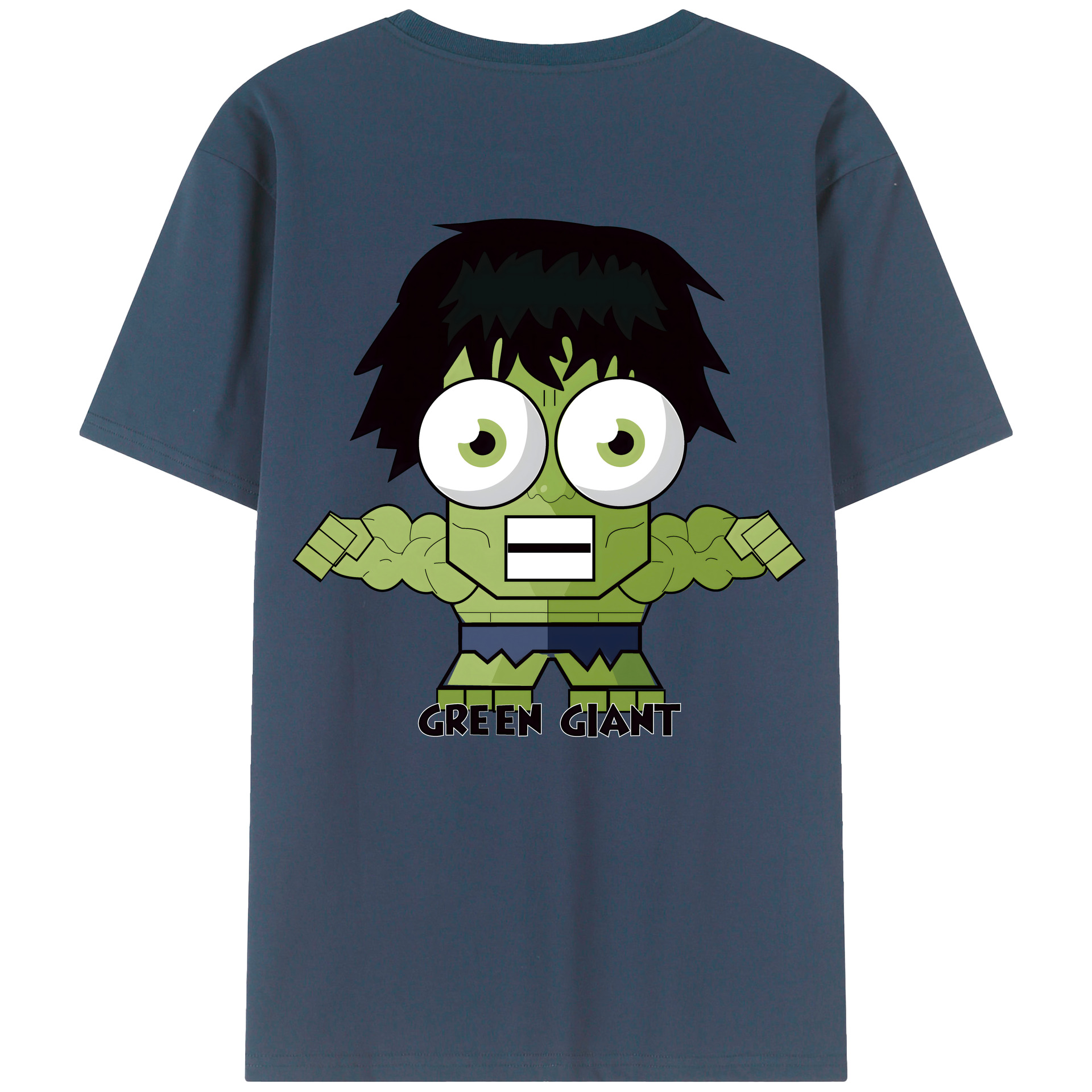 （画像用） アベンジャーズ The Avengers 綿100％ メンズ半袖Tシャツ（バックプリント） 通気性