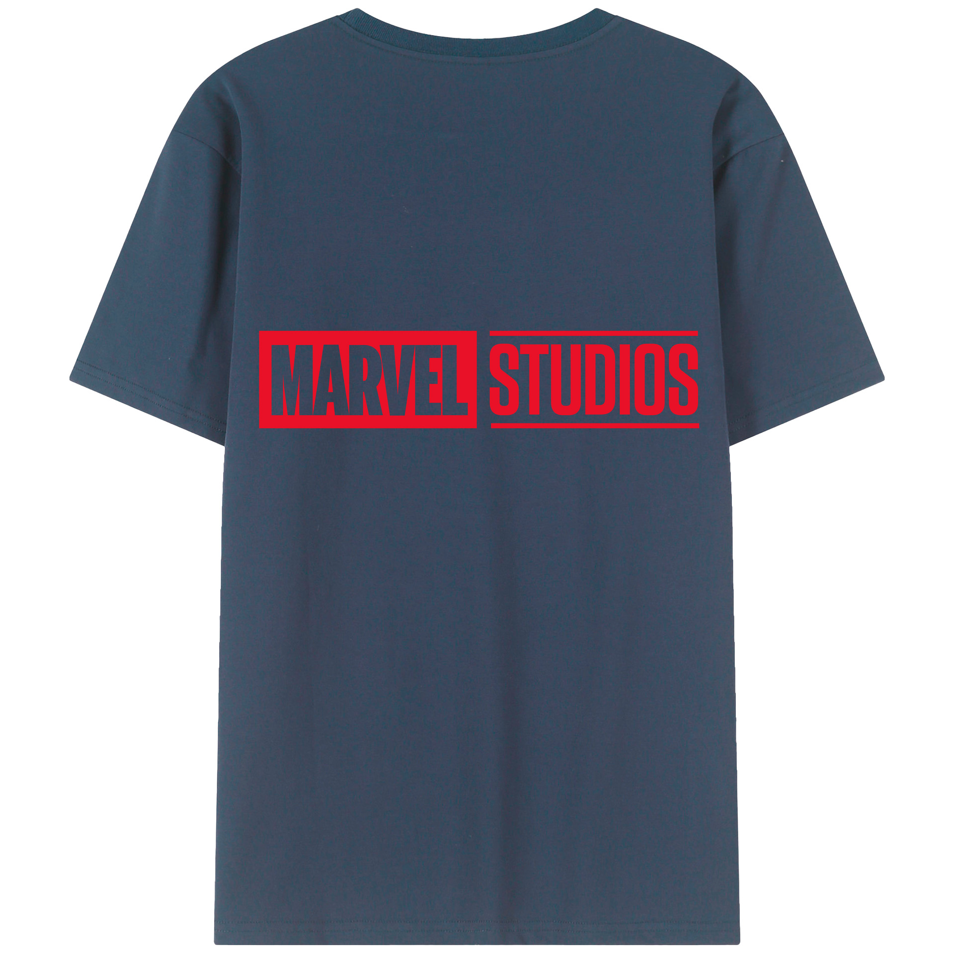（画像用） アベンジャーズ The Avengers 綿100％ メンズ半袖Tシャツ（バックプリント） 通気性