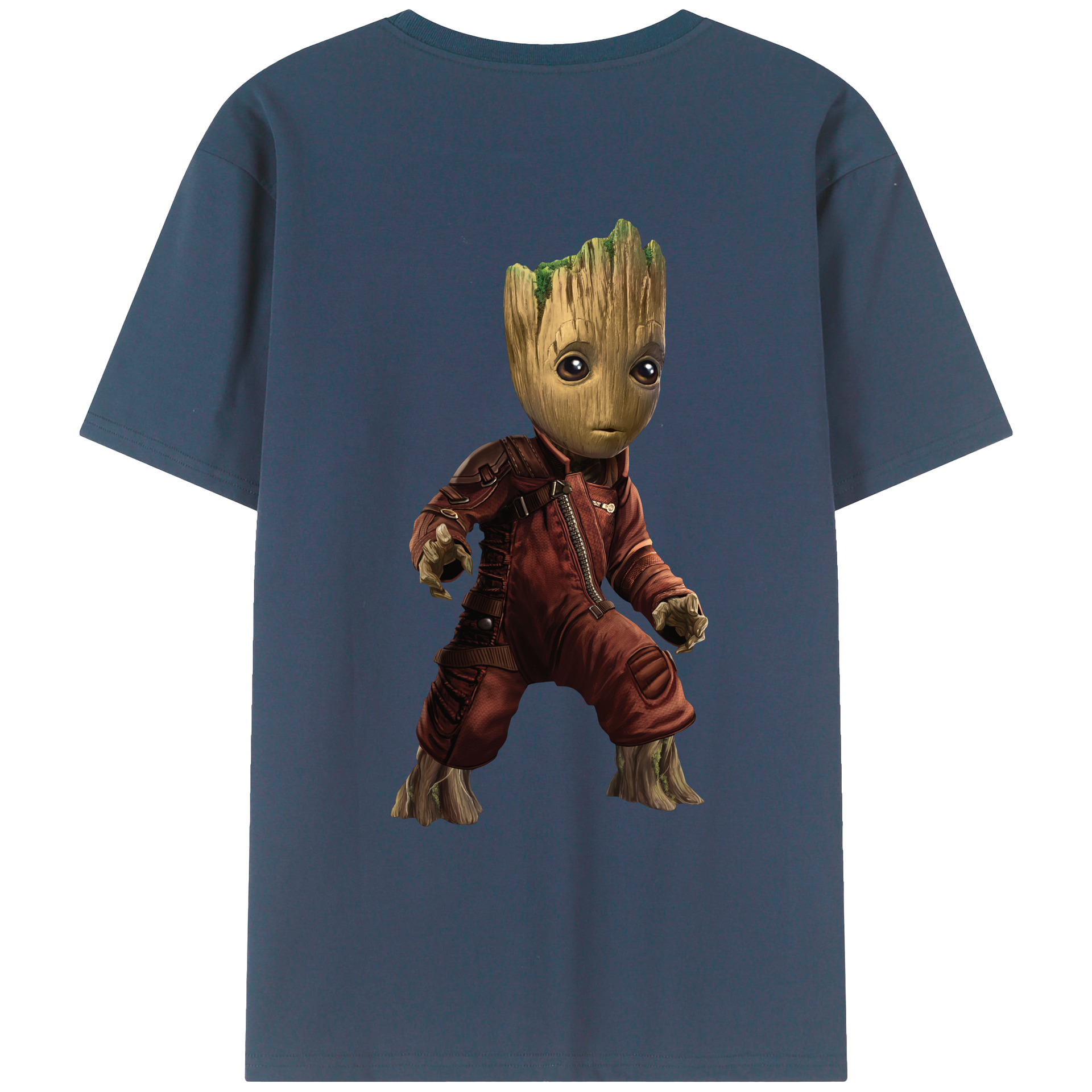 （画像用） アベンジャーズ The Avengers 綿100％ メンズ半袖Tシャツ（バックプリント） 通気性