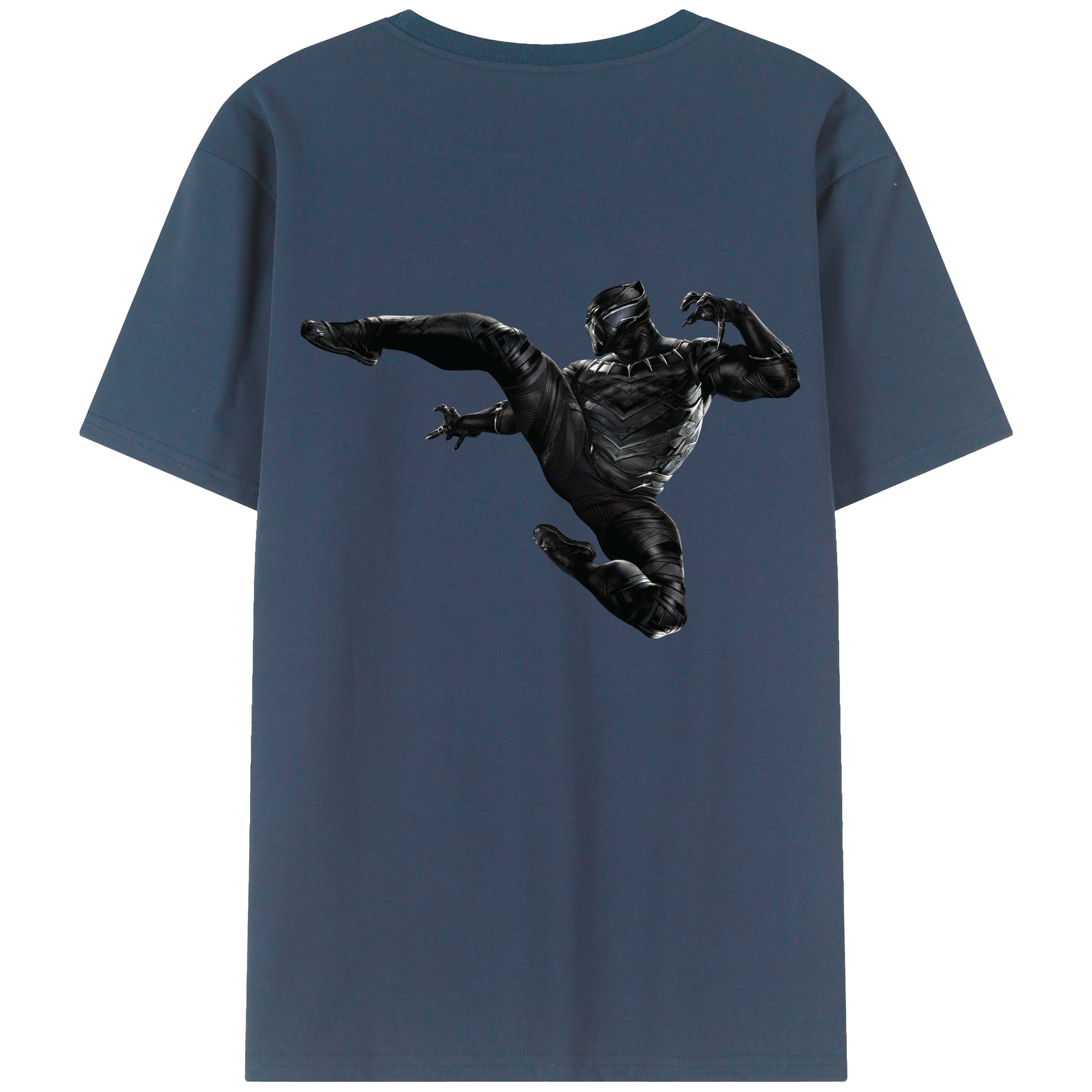 （画像用） アベンジャーズ The Avengers 綿100％ メンズ半袖Tシャツ（バックプリント） 通気性