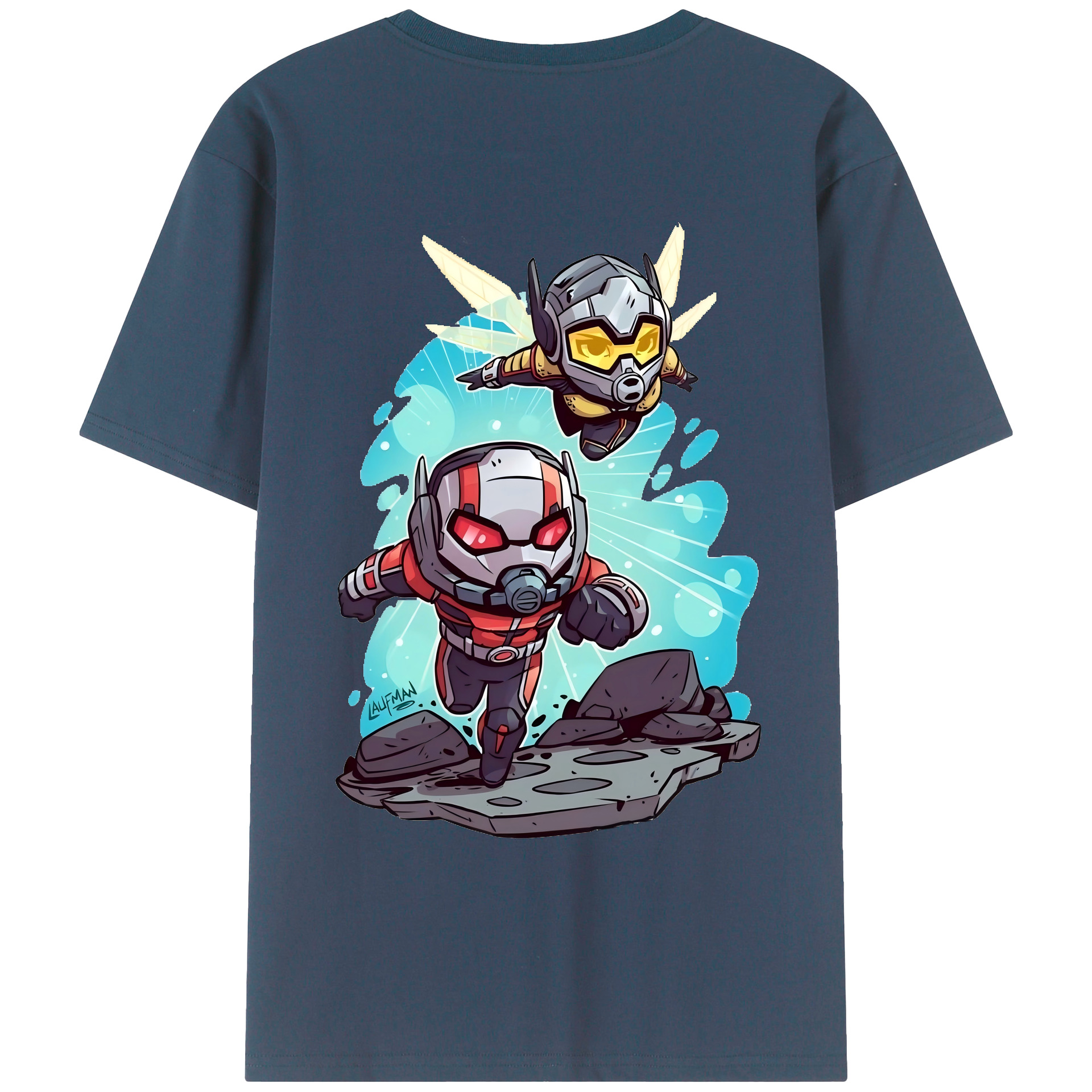 （画像用） アベンジャーズ The Avengers 綿100％ メンズ半袖Tシャツ（バックプリント） 通気性