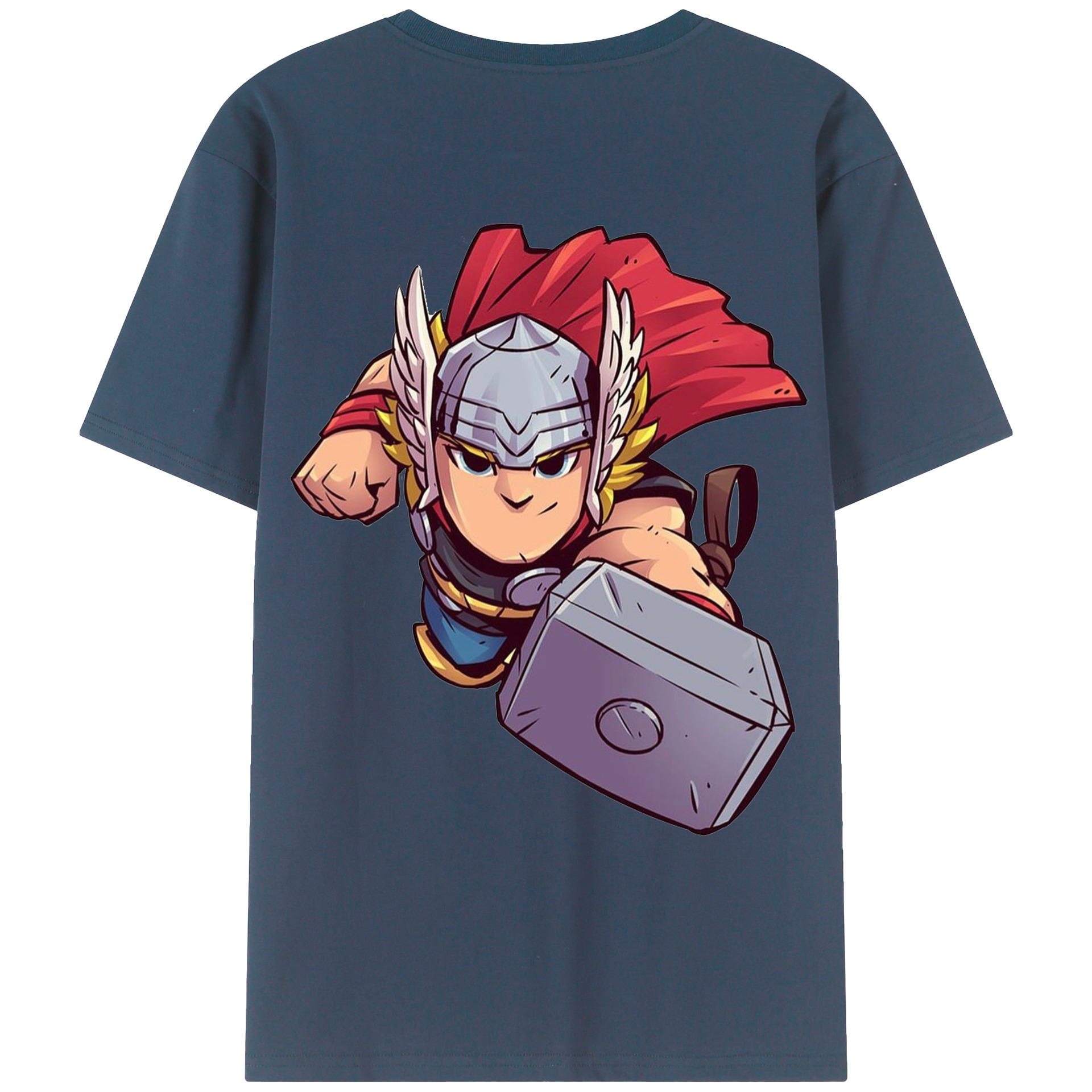 （画像用） アベンジャーズ The Avengers 綿100％ メンズ半袖Tシャツ（バックプリント） 通気性