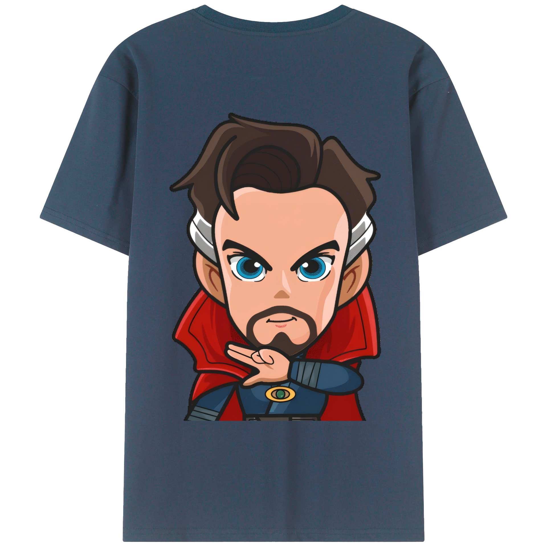 （画像用） アベンジャーズ The Avengers 綿100％ メンズ半袖Tシャツ（バックプリント） 通気性