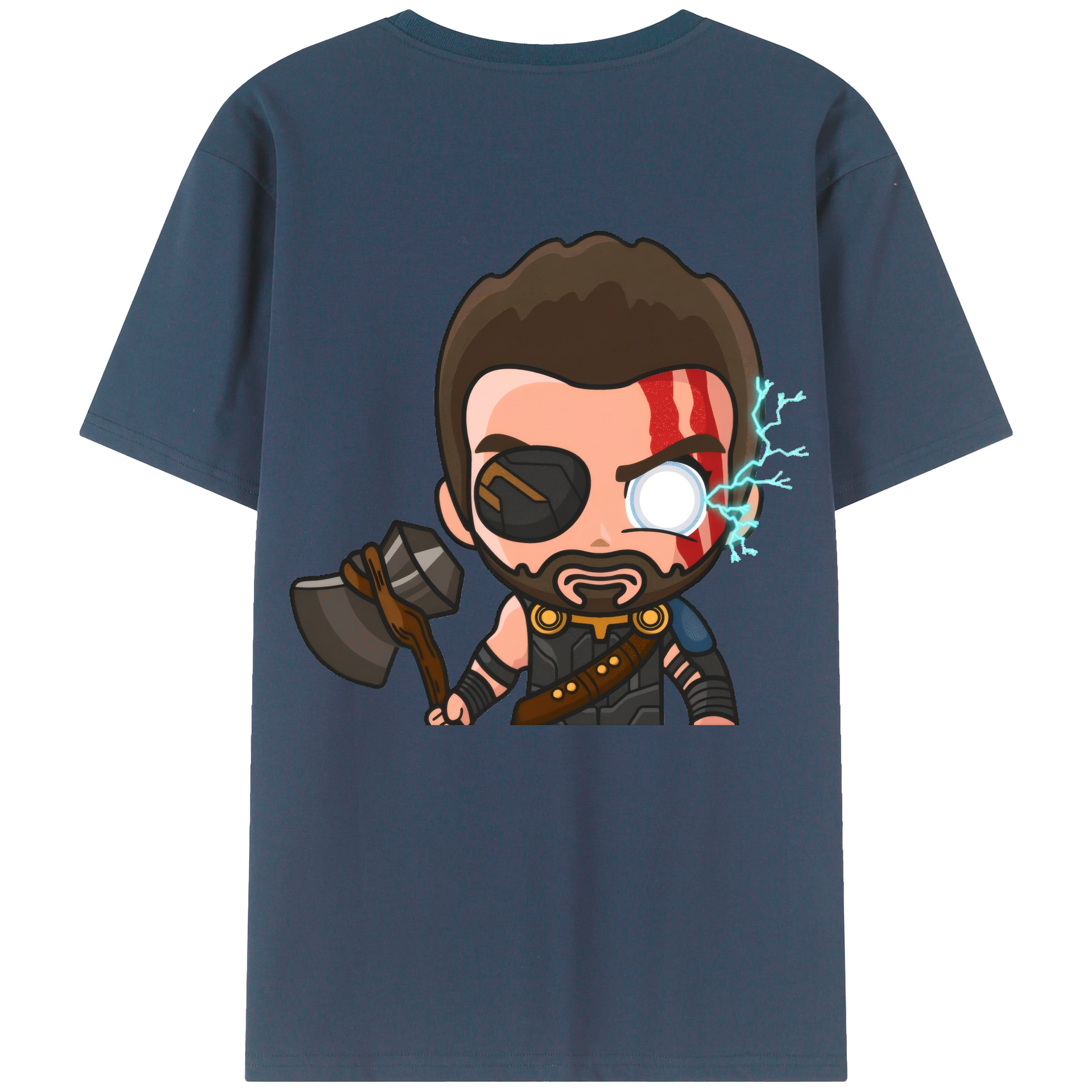 （画像用） アベンジャーズ The Avengers 綿100％ メンズ半袖Tシャツ（バックプリント） 通気性