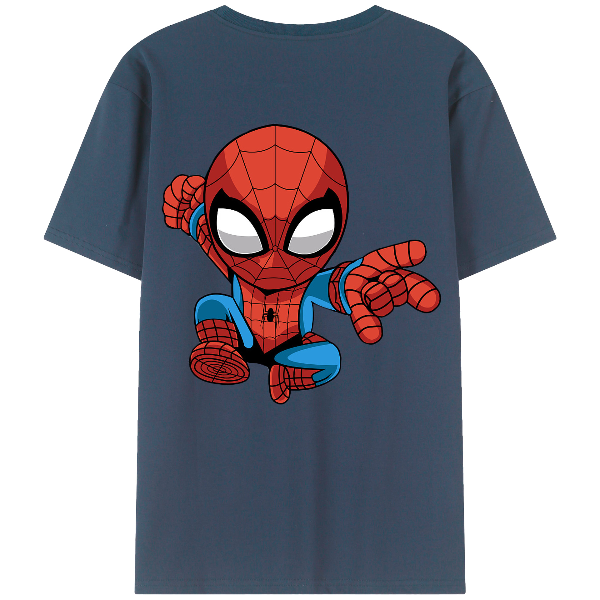 （画像用） アベンジャーズ The Avengers 綿100％ メンズ半袖Tシャツ（バックプリント） 通気性
