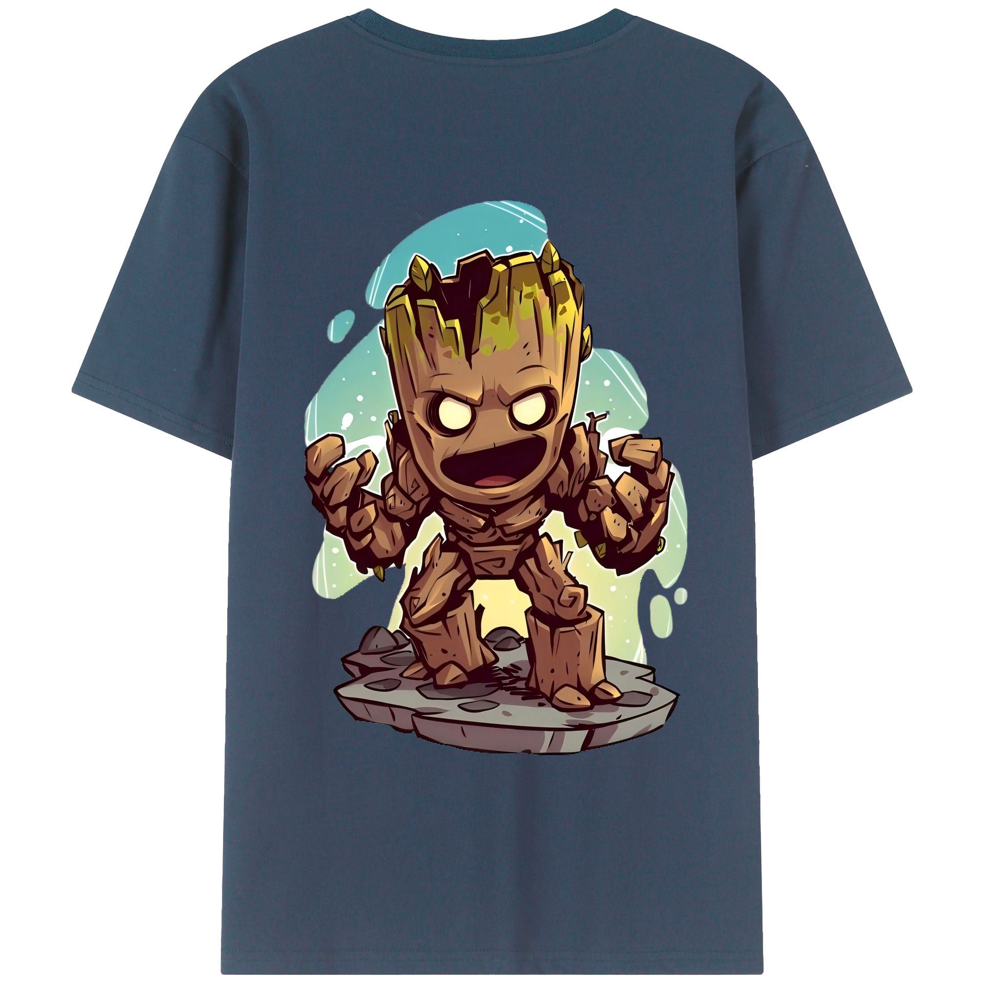 （画像用） アベンジャーズ The Avengers 綿100％ メンズ半袖Tシャツ（バックプリント） 通気性