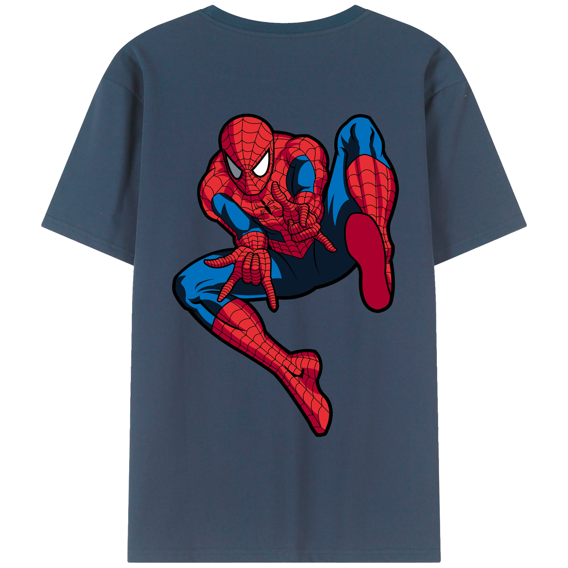 （画像用） アベンジャーズ The Avengers 綿100％ メンズ半袖Tシャツ（バックプリント） 通気性