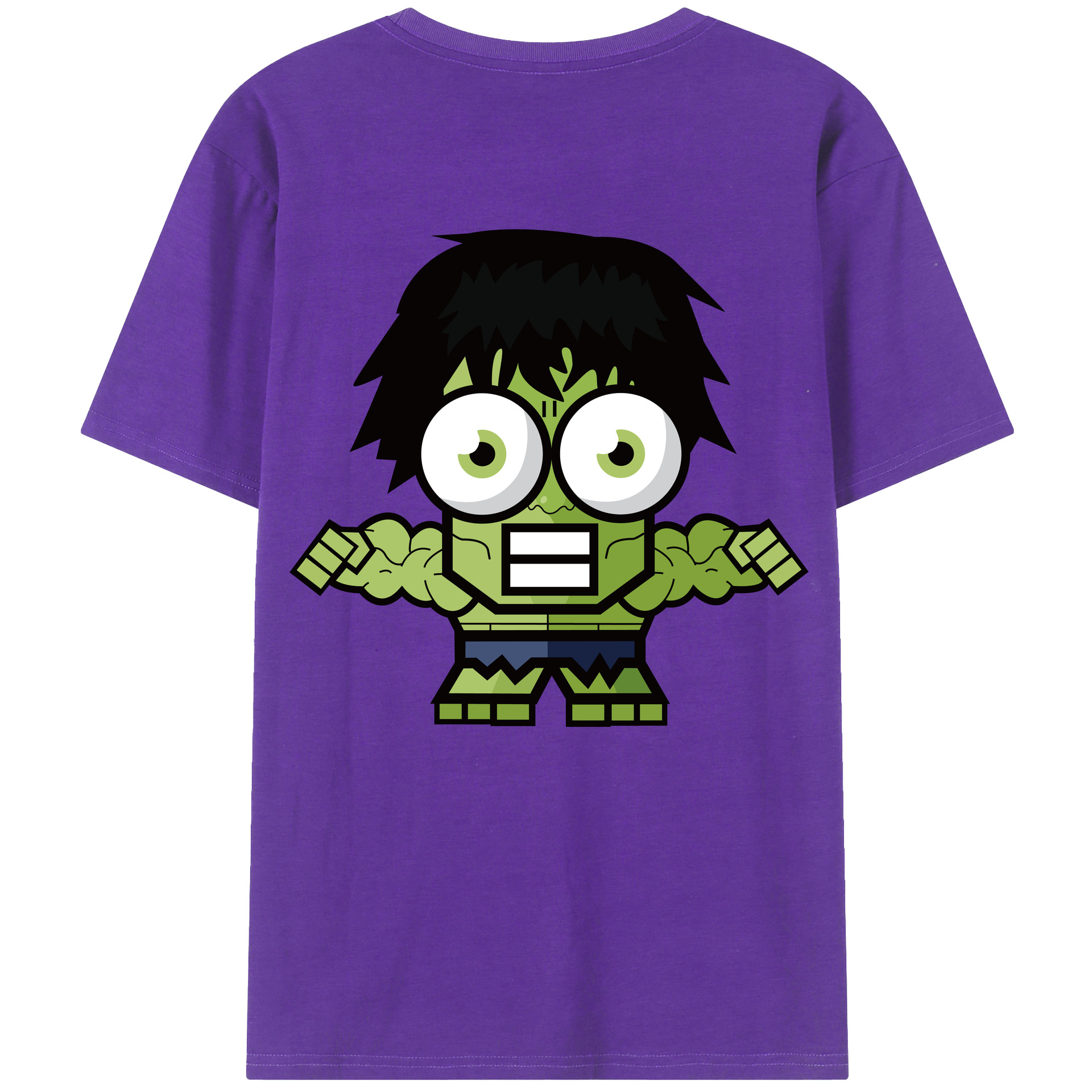 （画像用） アベンジャーズ The Avengers 綿100％ メンズ半袖Tシャツ（バックプリント） 通気性