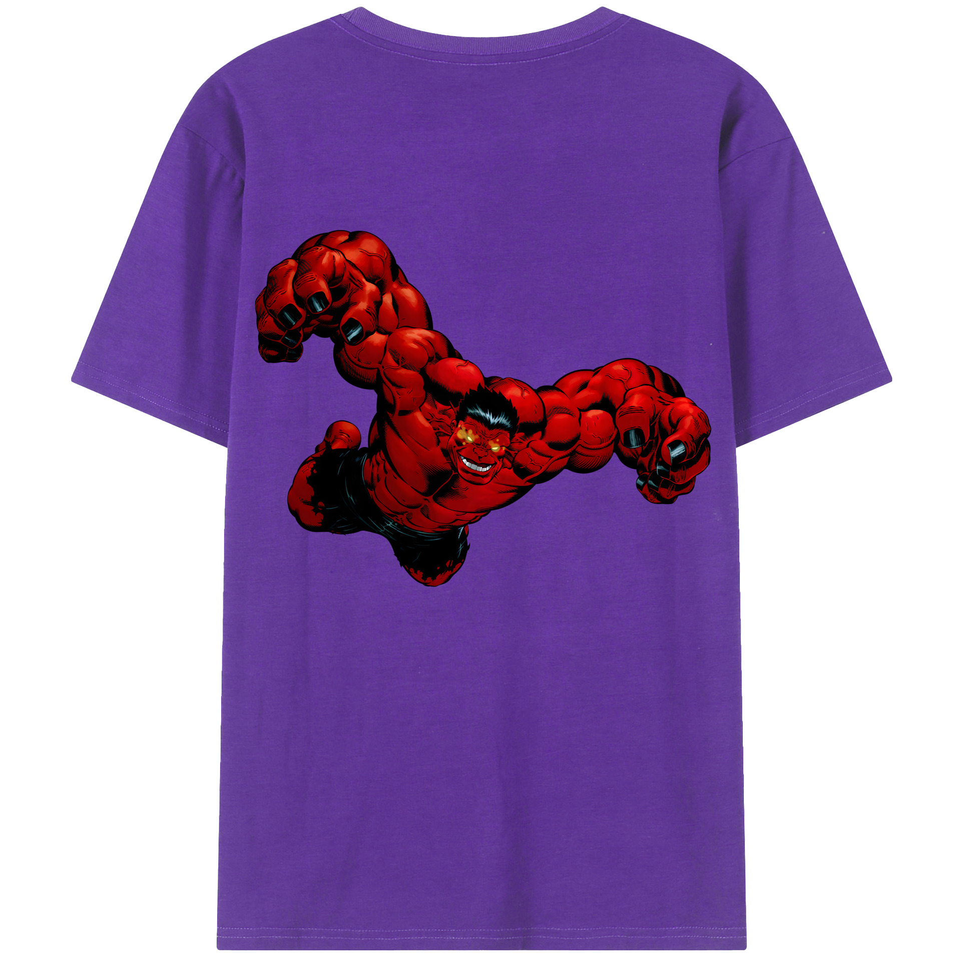 （画像用） アベンジャーズ The Avengers 綿100％ メンズ半袖Tシャツ（バックプリント） 通気性
