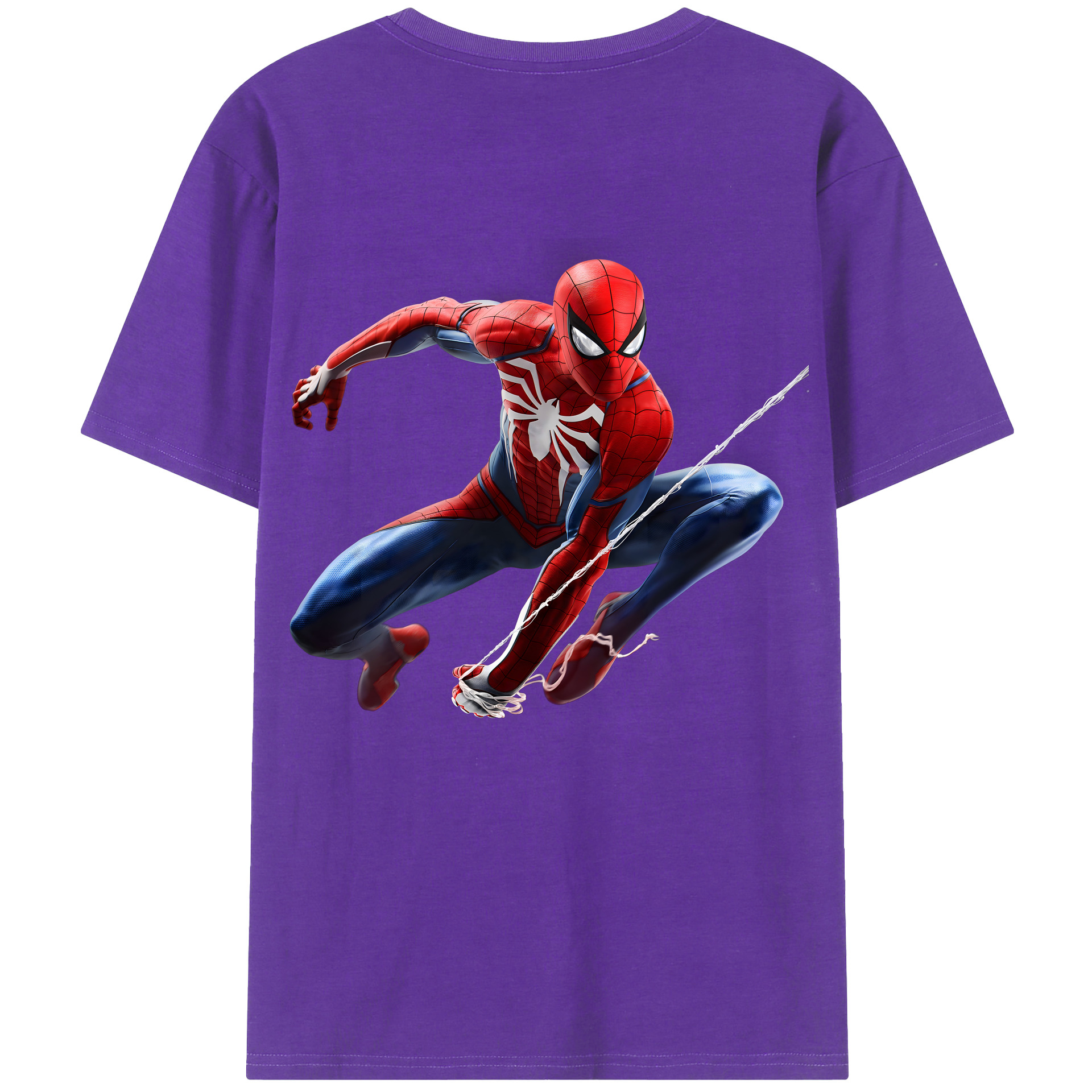 （画像用） アベンジャーズ The Avengers 綿100％ メンズ半袖Tシャツ（バックプリント） 通気性