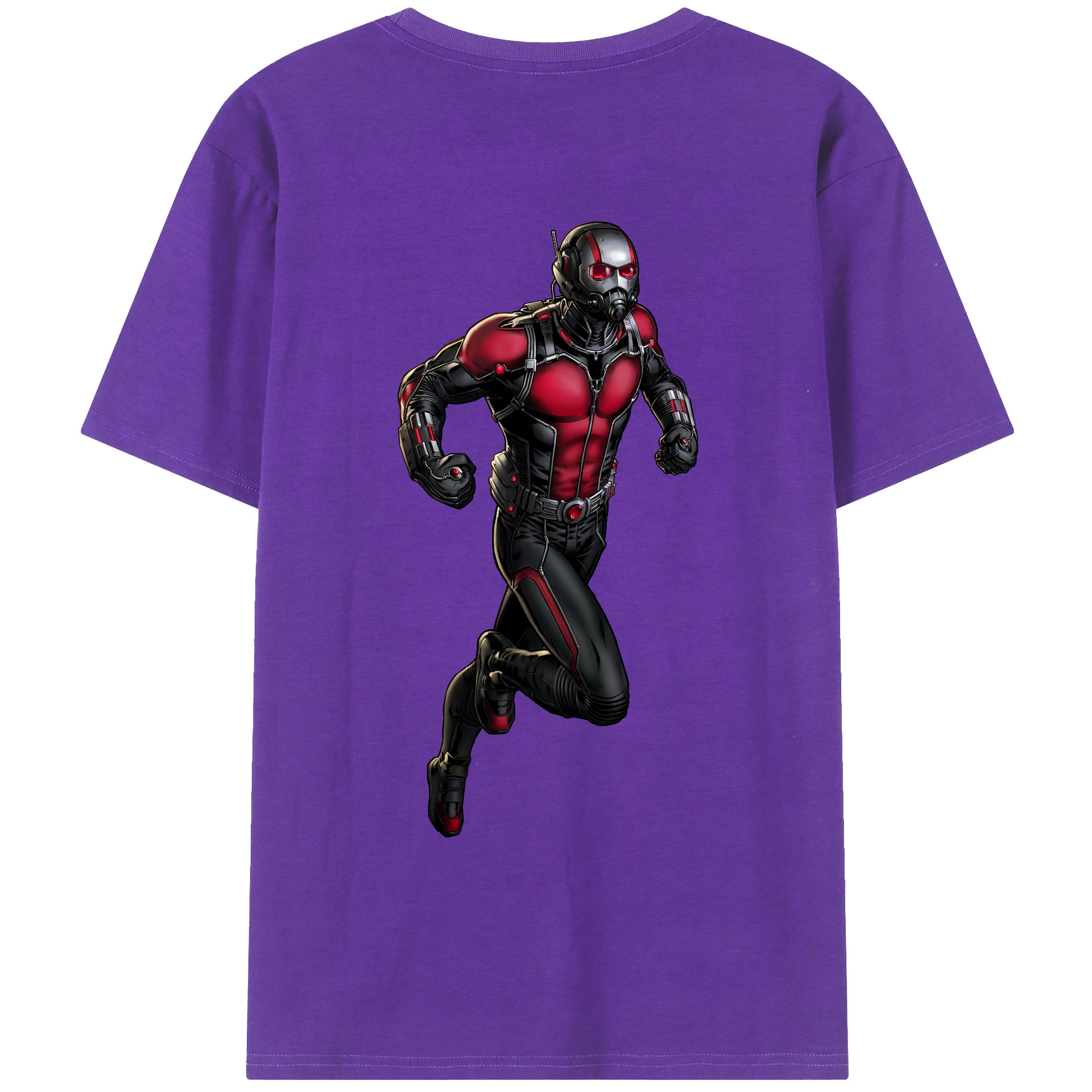 （画像用） アベンジャーズ The Avengers 綿100％ メンズ半袖Tシャツ（バックプリント） 通気性