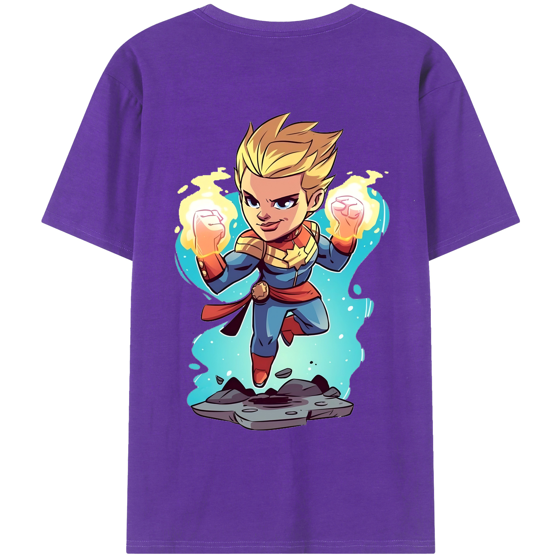 （画像用） アベンジャーズ The Avengers 綿100％ メンズ半袖Tシャツ（バックプリント） 通気性