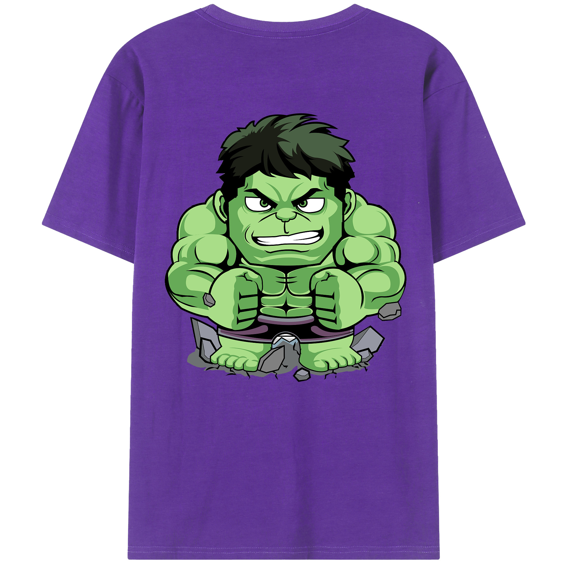 （画像用） アベンジャーズ The Avengers 綿100％ メンズ半袖Tシャツ（バックプリント） 通気性
