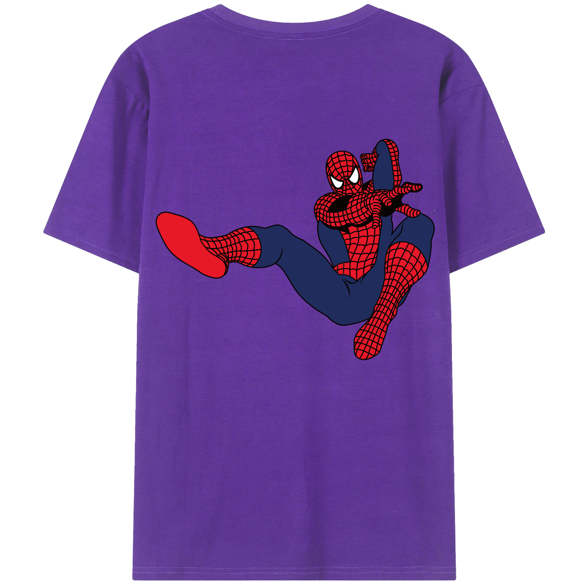 （画像用） アベンジャーズ The Avengers 綿100％ メンズ半袖Tシャツ（バックプリント） 通気性