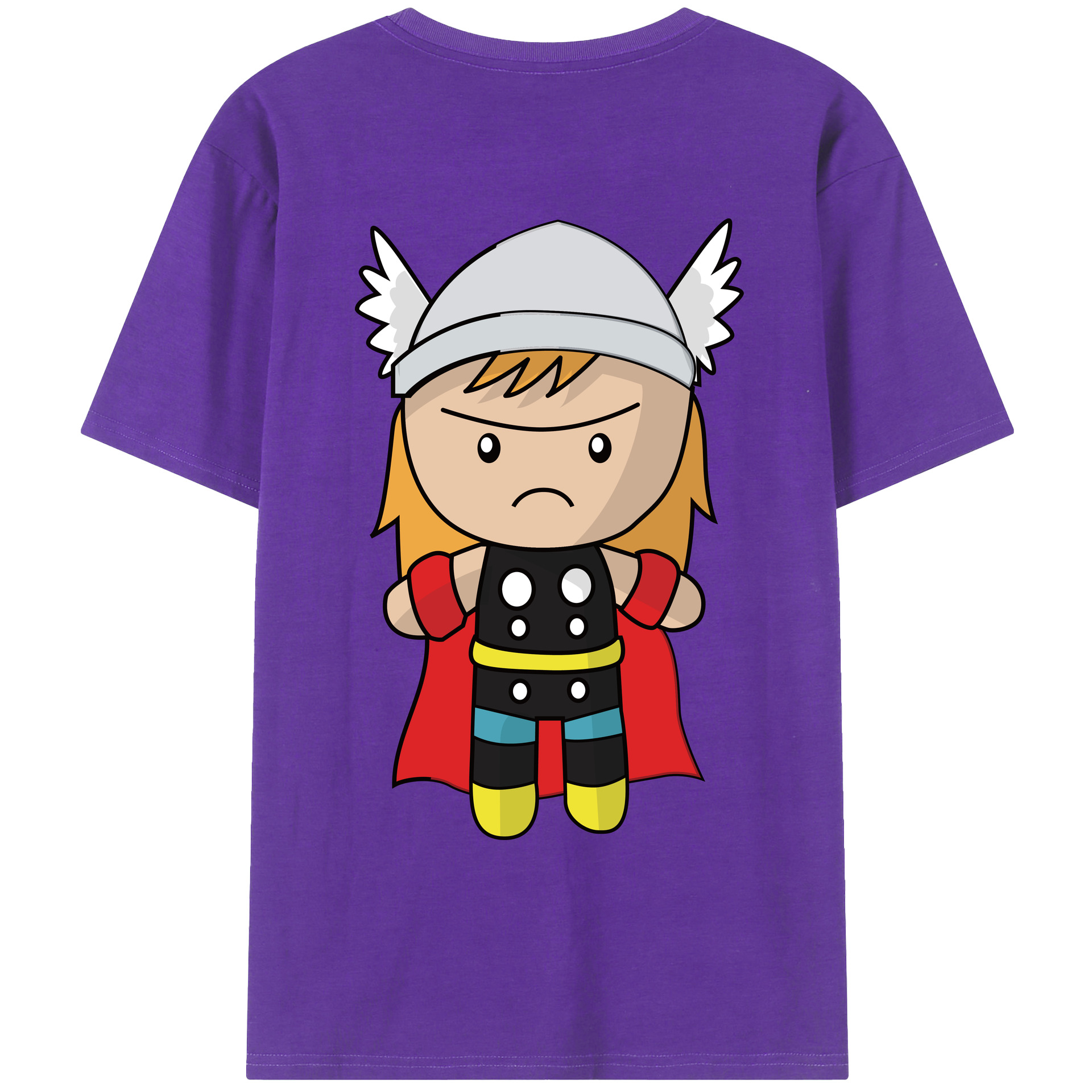 （画像用） アベンジャーズ The Avengers 綿100％ メンズ半袖Tシャツ（バックプリント） 通気性