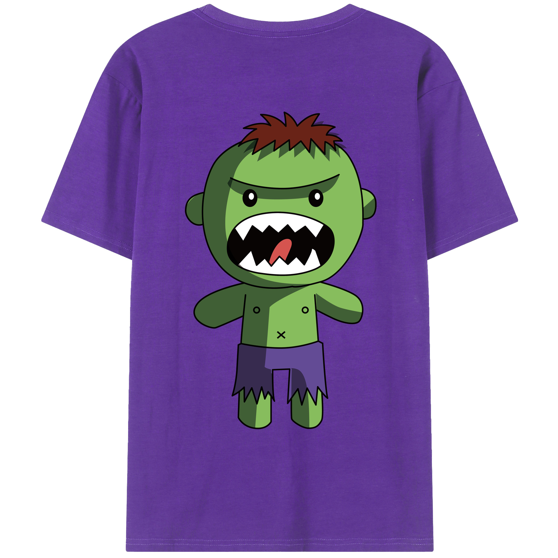 （画像用） アベンジャーズ The Avengers 綿100％ メンズ半袖Tシャツ（バックプリント） 通気性