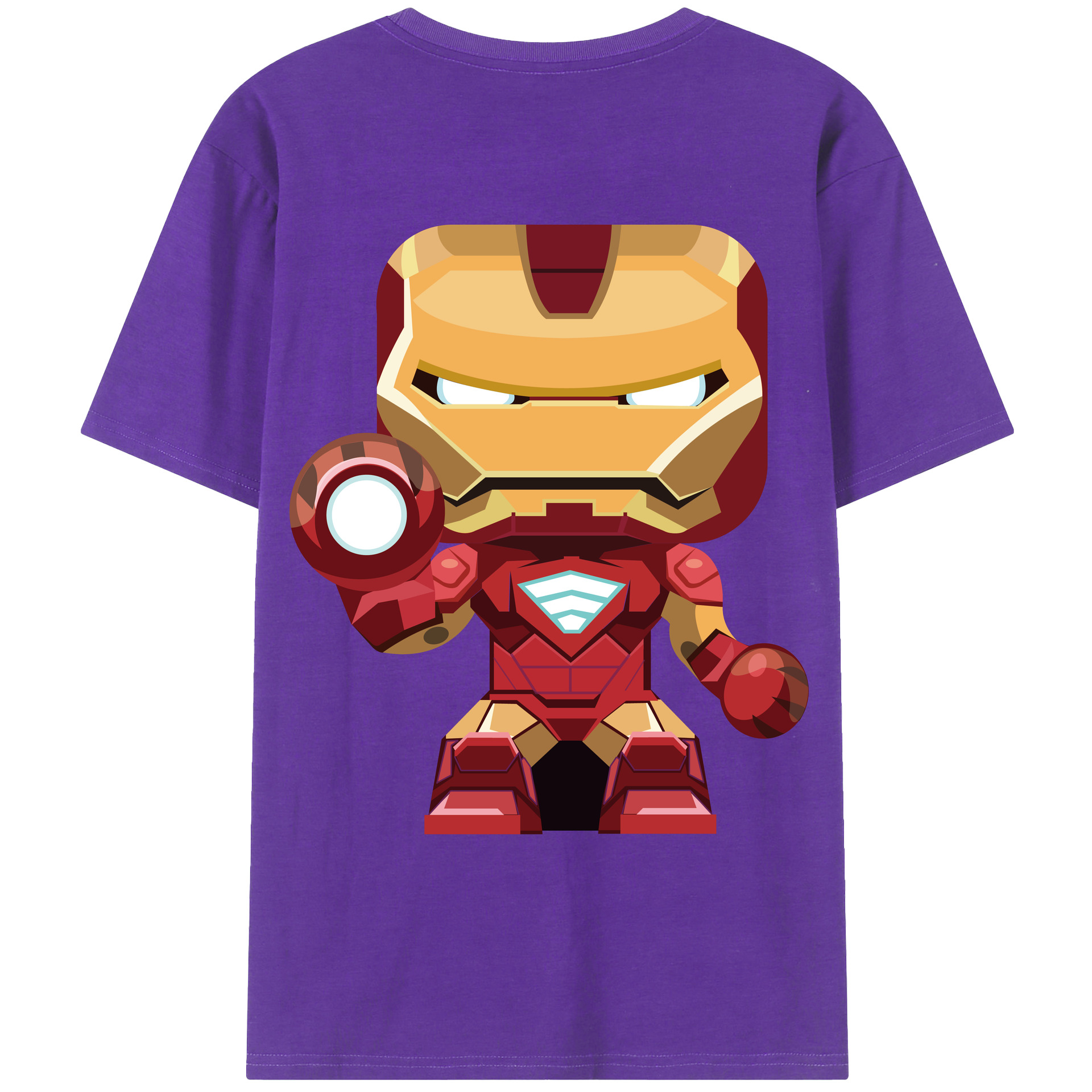（画像用） アベンジャーズ The Avengers 綿100％ メンズ半袖Tシャツ（バックプリント） 通気性