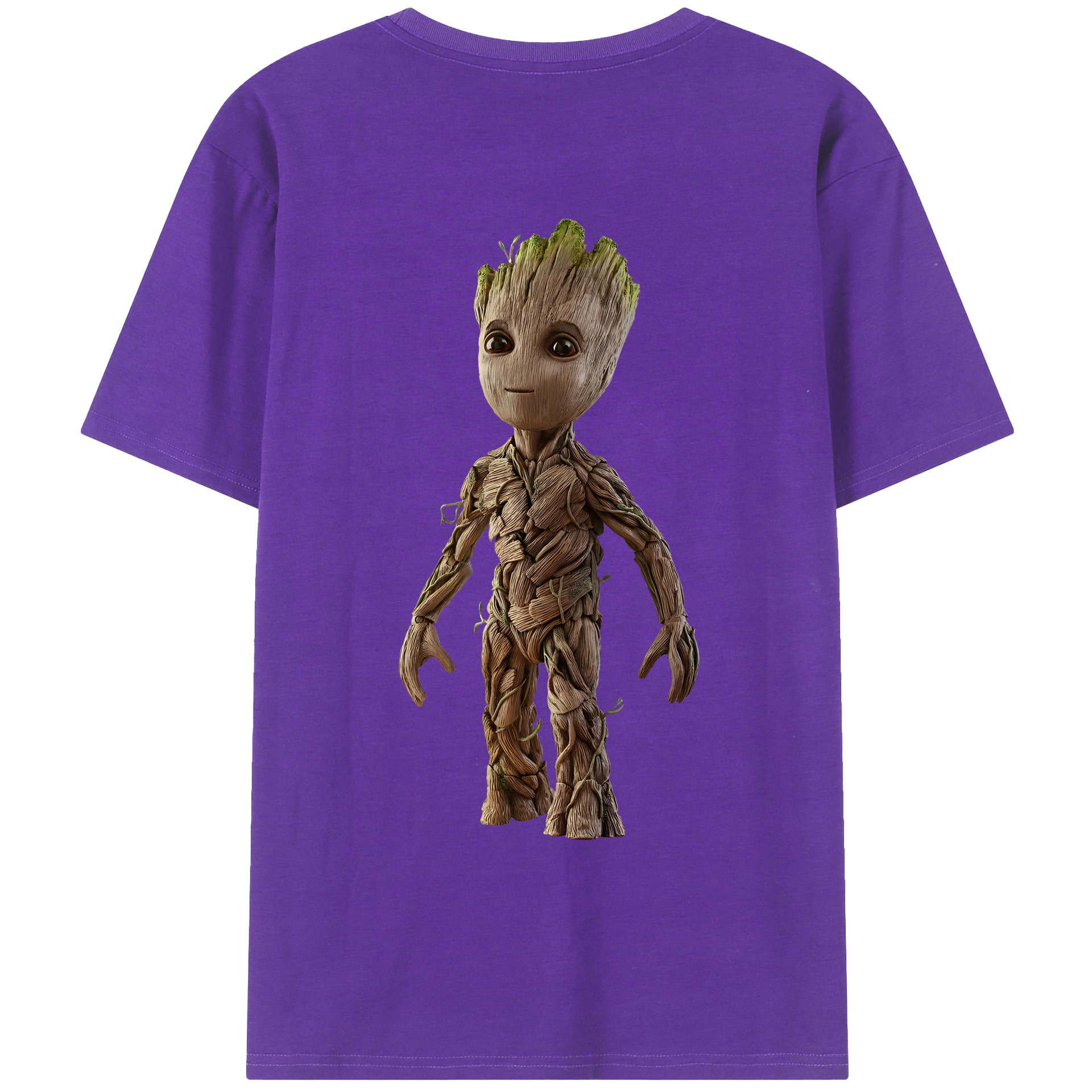 （画像用） アベンジャーズ The Avengers 綿100％ メンズ半袖Tシャツ（バックプリント） 通気性