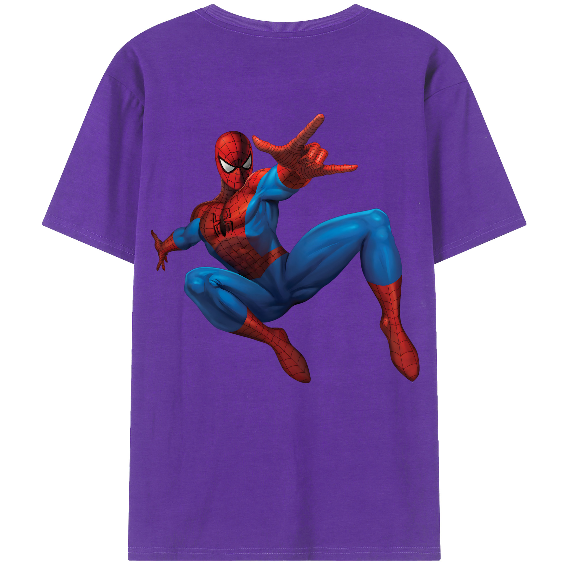 （画像用） アベンジャーズ The Avengers 綿100％ メンズ半袖Tシャツ（バックプリント） 通気性