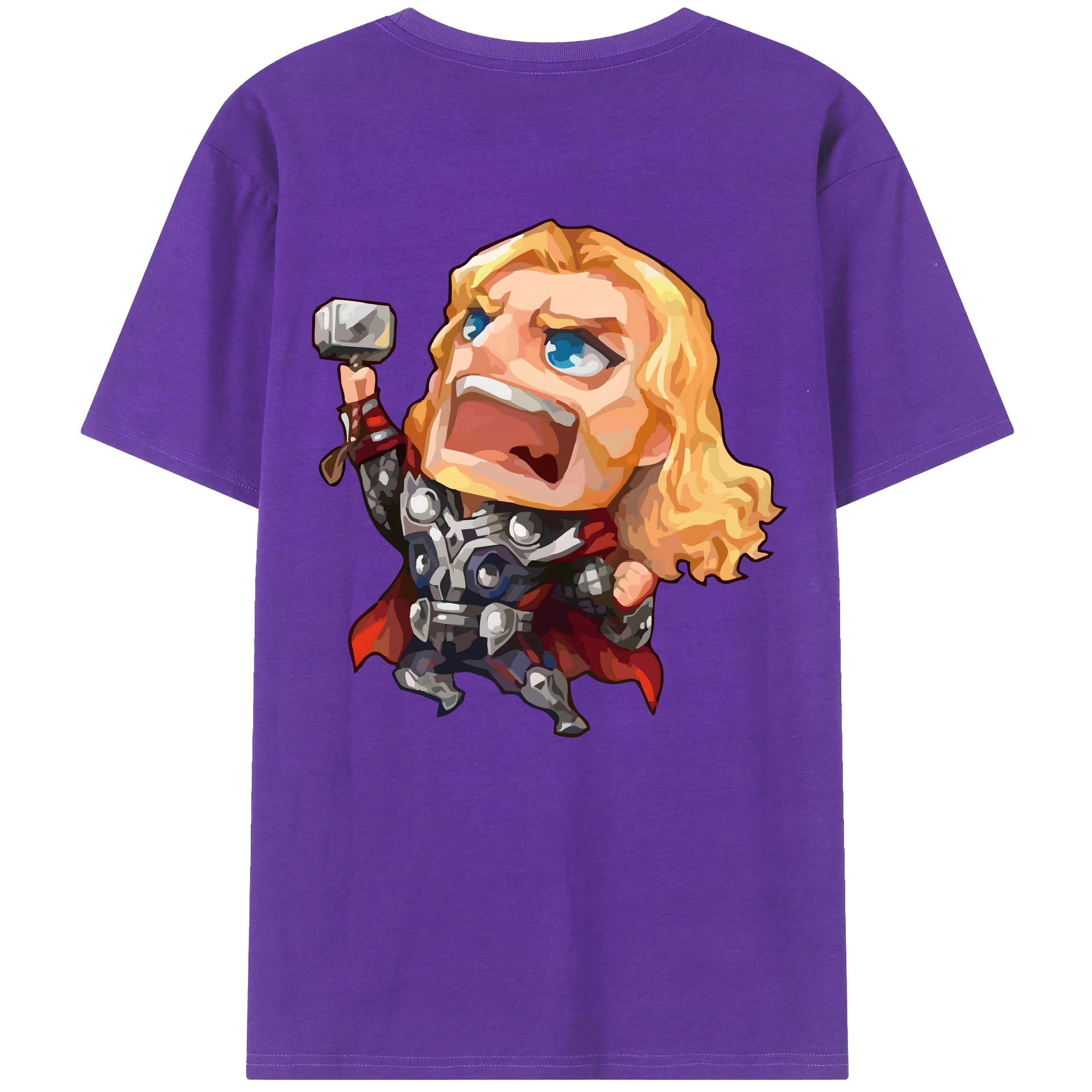 （画像用） アベンジャーズ The Avengers 綿100％ メンズ半袖Tシャツ（バックプリント） 通気性