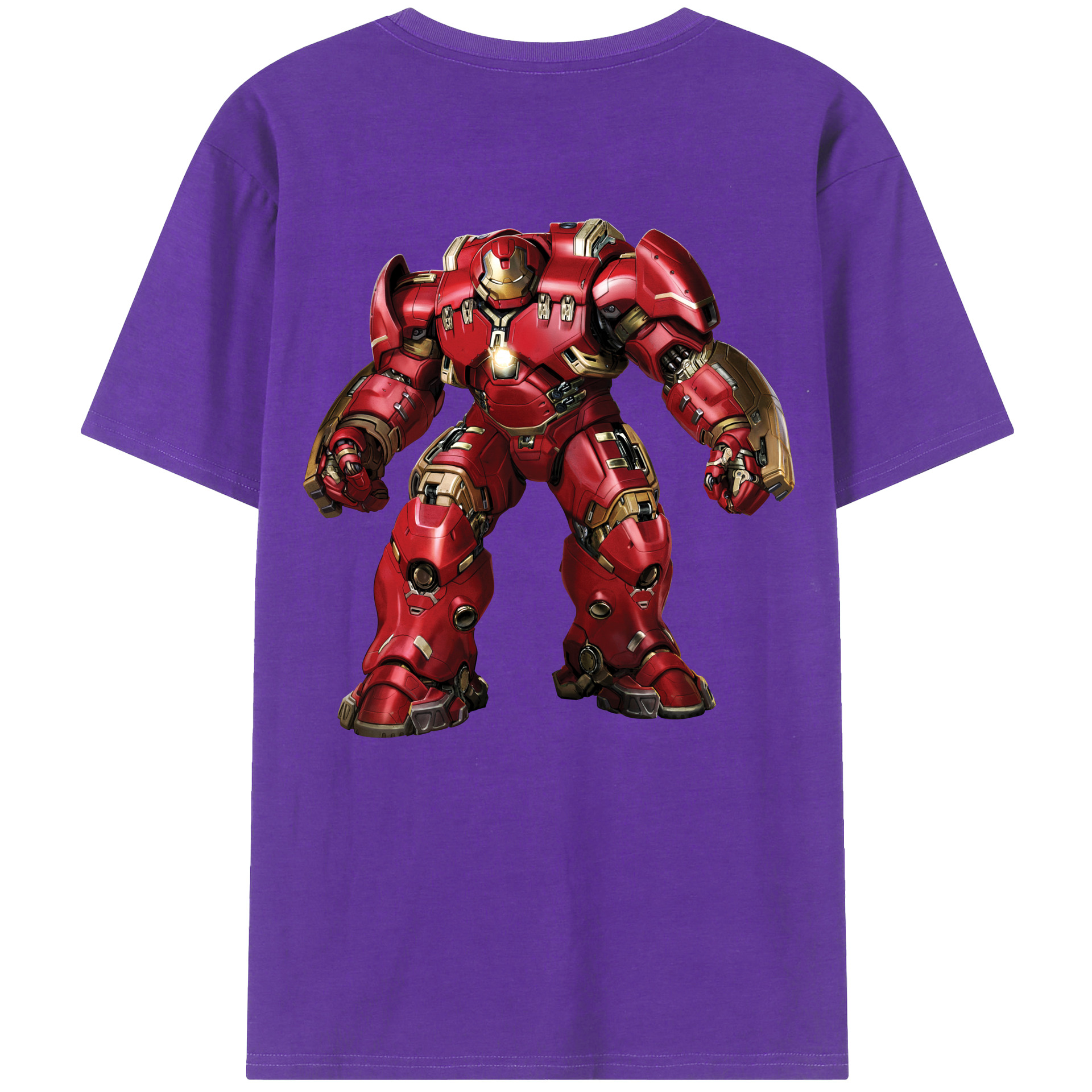 （画像用） アベンジャーズ The Avengers 綿100％ メンズ半袖Tシャツ（バックプリント） 通気性