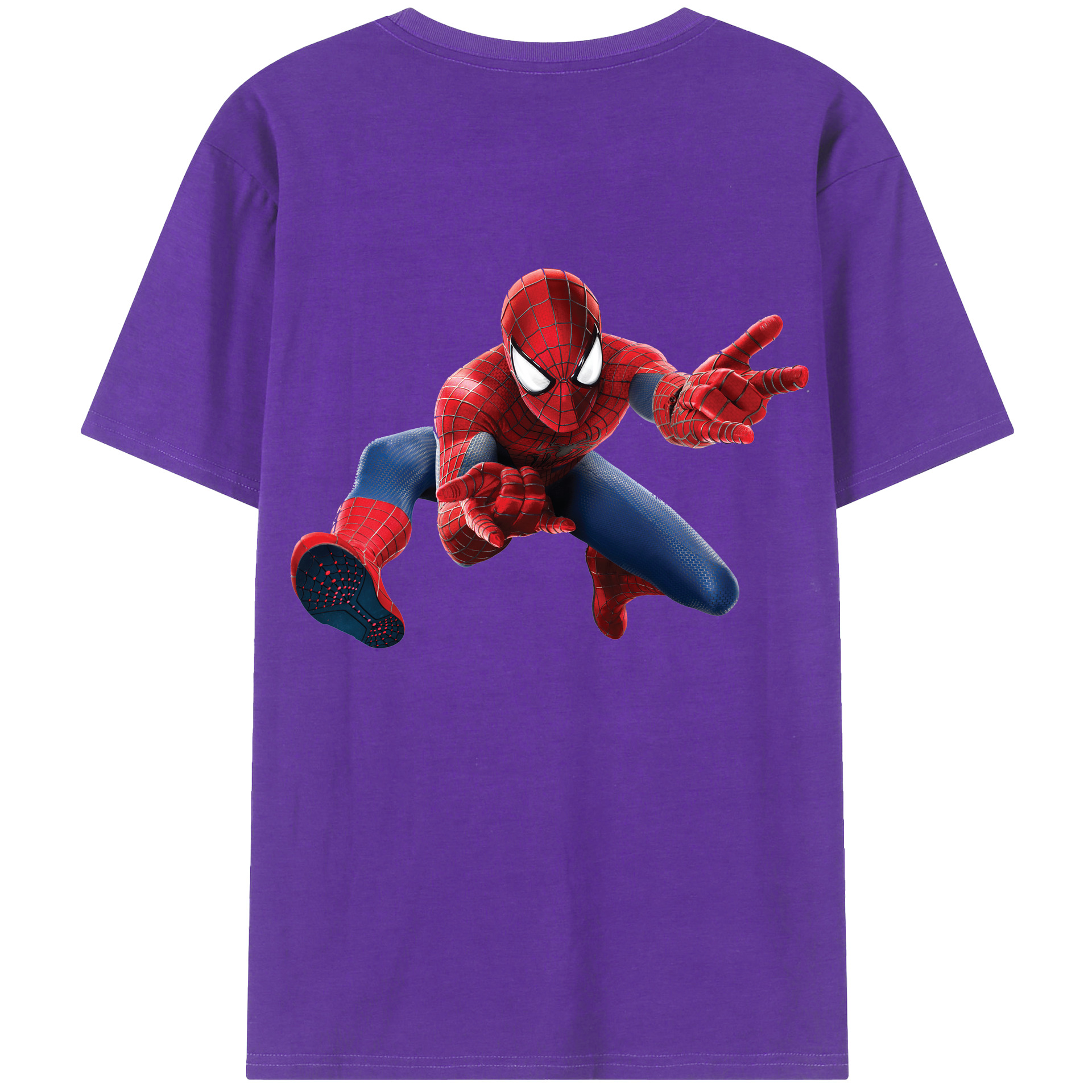 （画像用） アベンジャーズ The Avengers 綿100％ メンズ半袖Tシャツ（バックプリント） 通気性