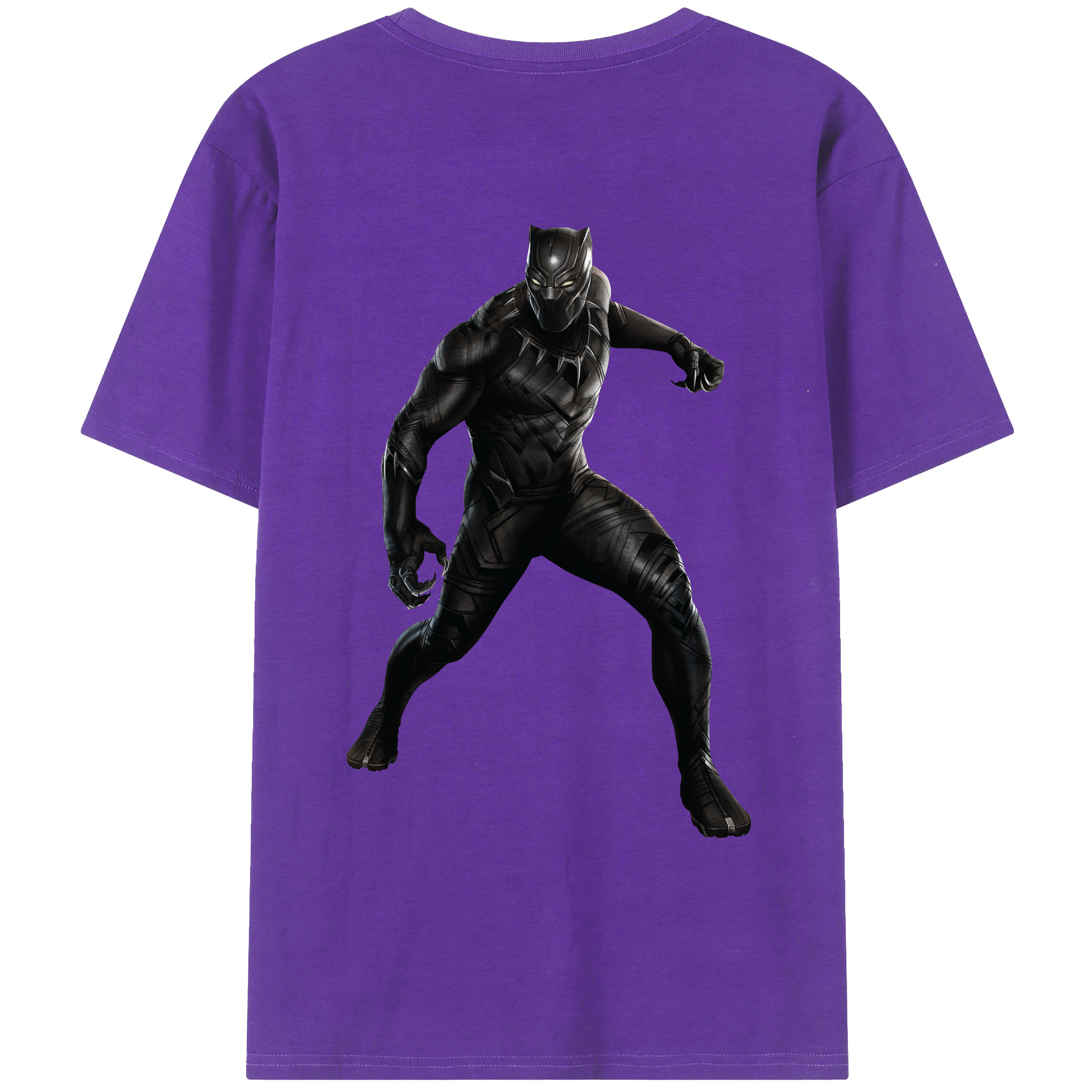 （画像用） アベンジャーズ The Avengers 綿100％ メンズ半袖Tシャツ（バックプリント） 通気性